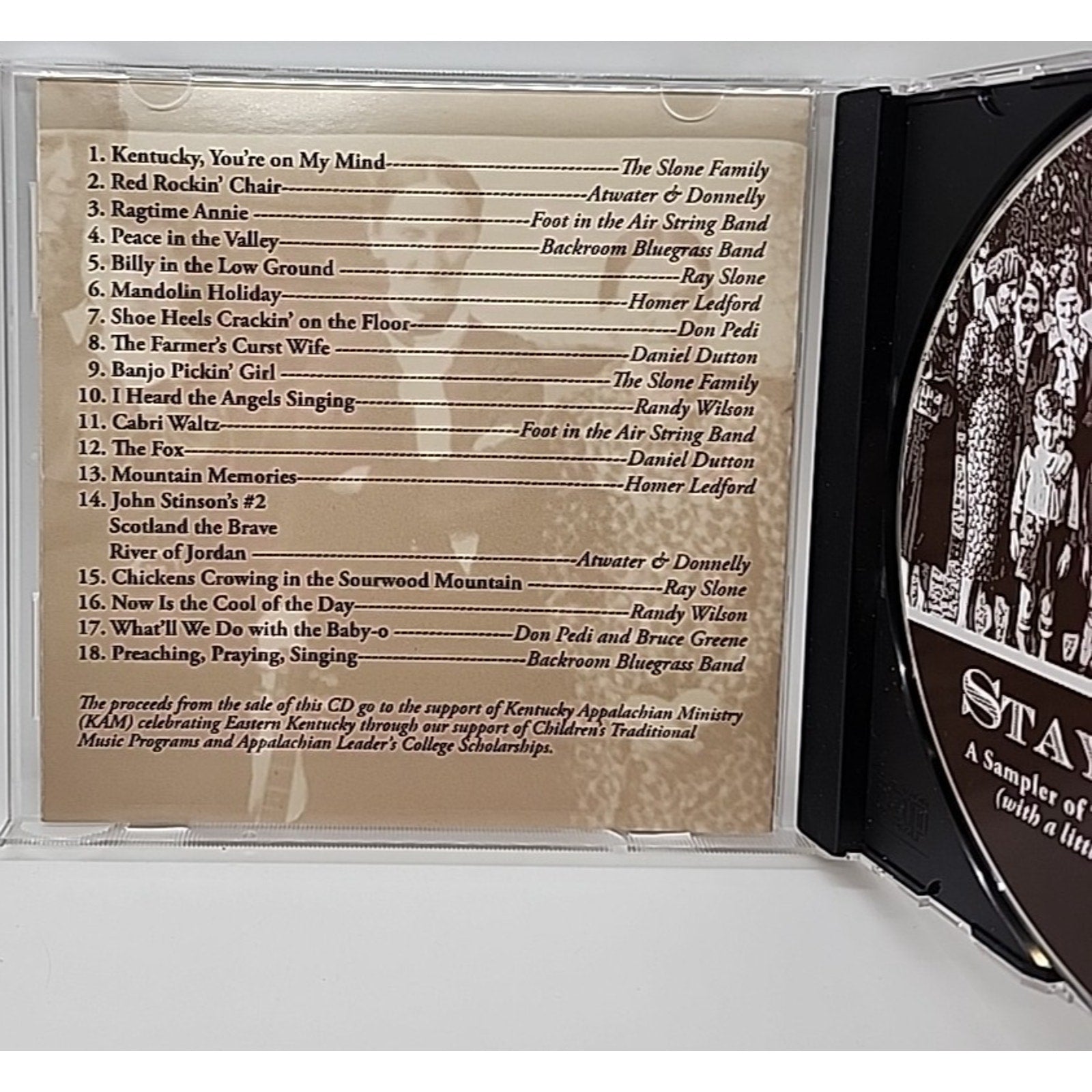 Stay A While A Sampler Of Traditional Appalachian Music (CD)