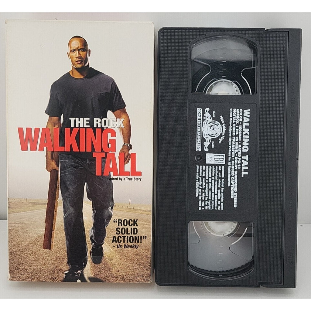 Walking Tall (2004) (VHS, 2004)