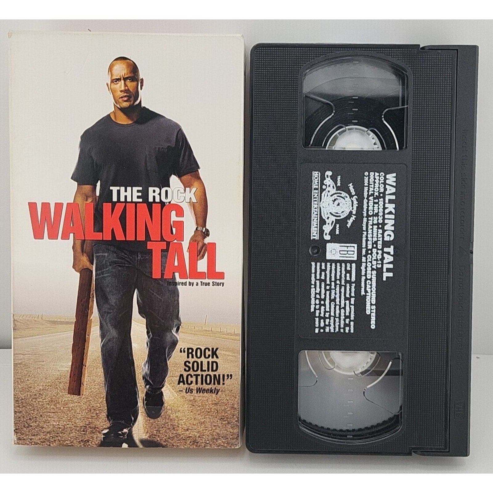 Walking Tall (2004) (VHS, 2004)
