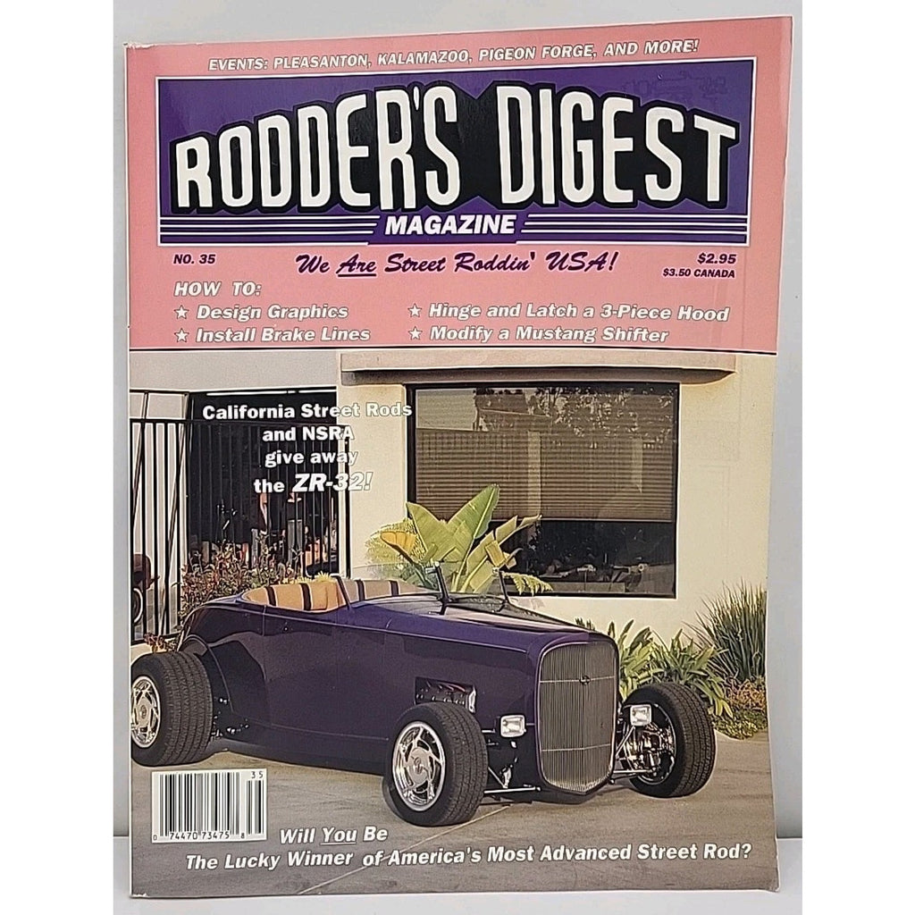Rodder's Digest Magazine March/April 1990 Volume 9 Number 35