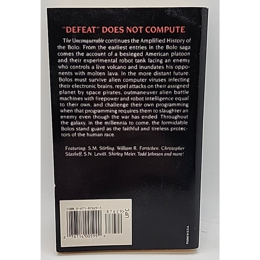 Unconquerable by Keith Laumer (1994, Mass Market)