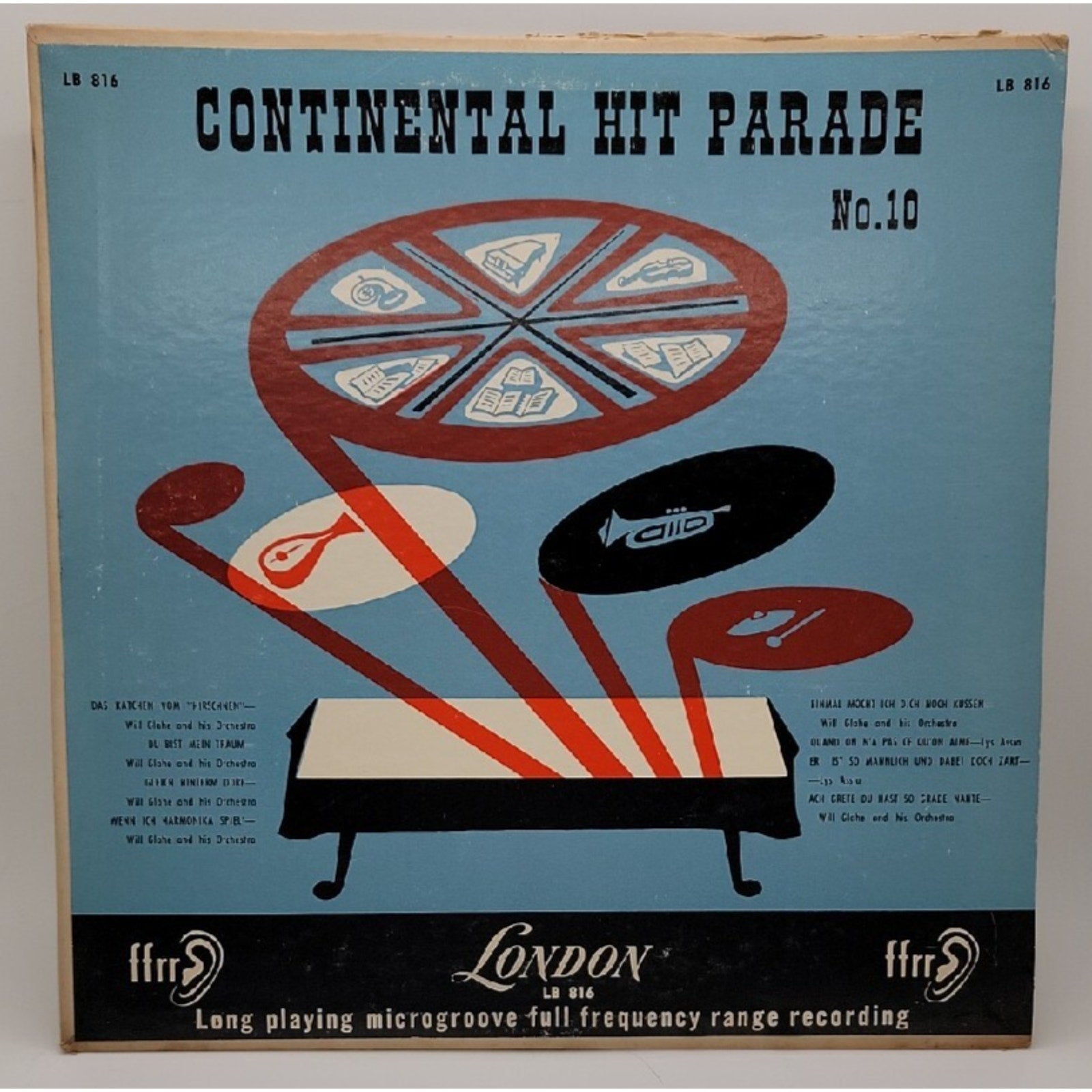 Continental Hit Parade No. 10 Record