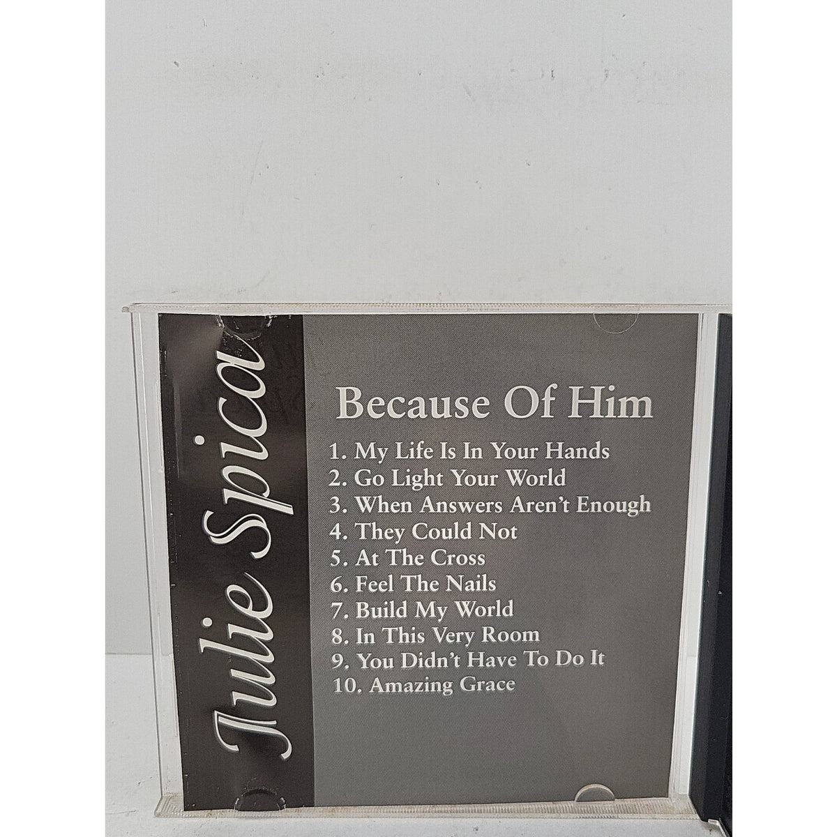 Julie Spica Because Of Him CD