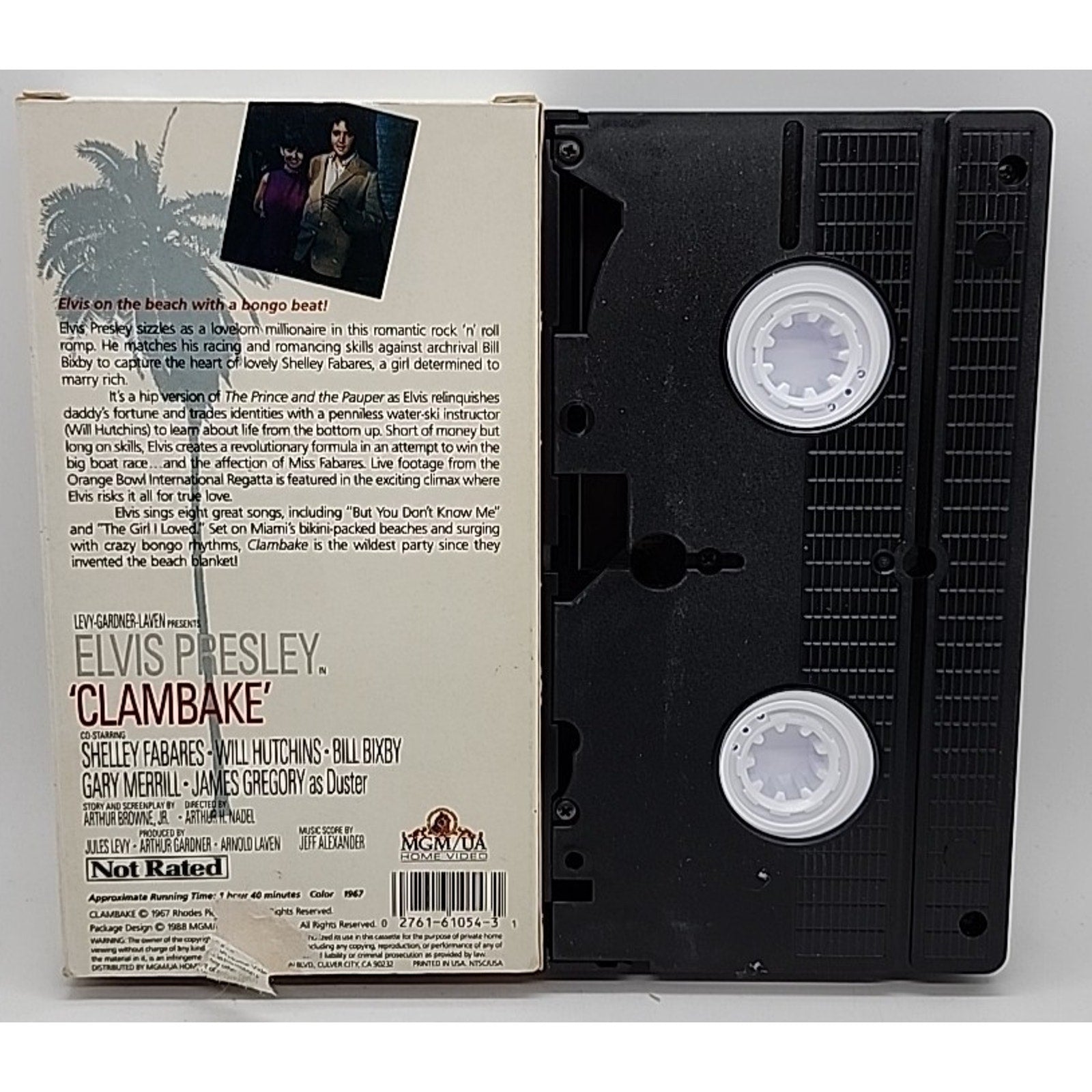 Elvis - Clambake (VHS, 1987, Movie Time)