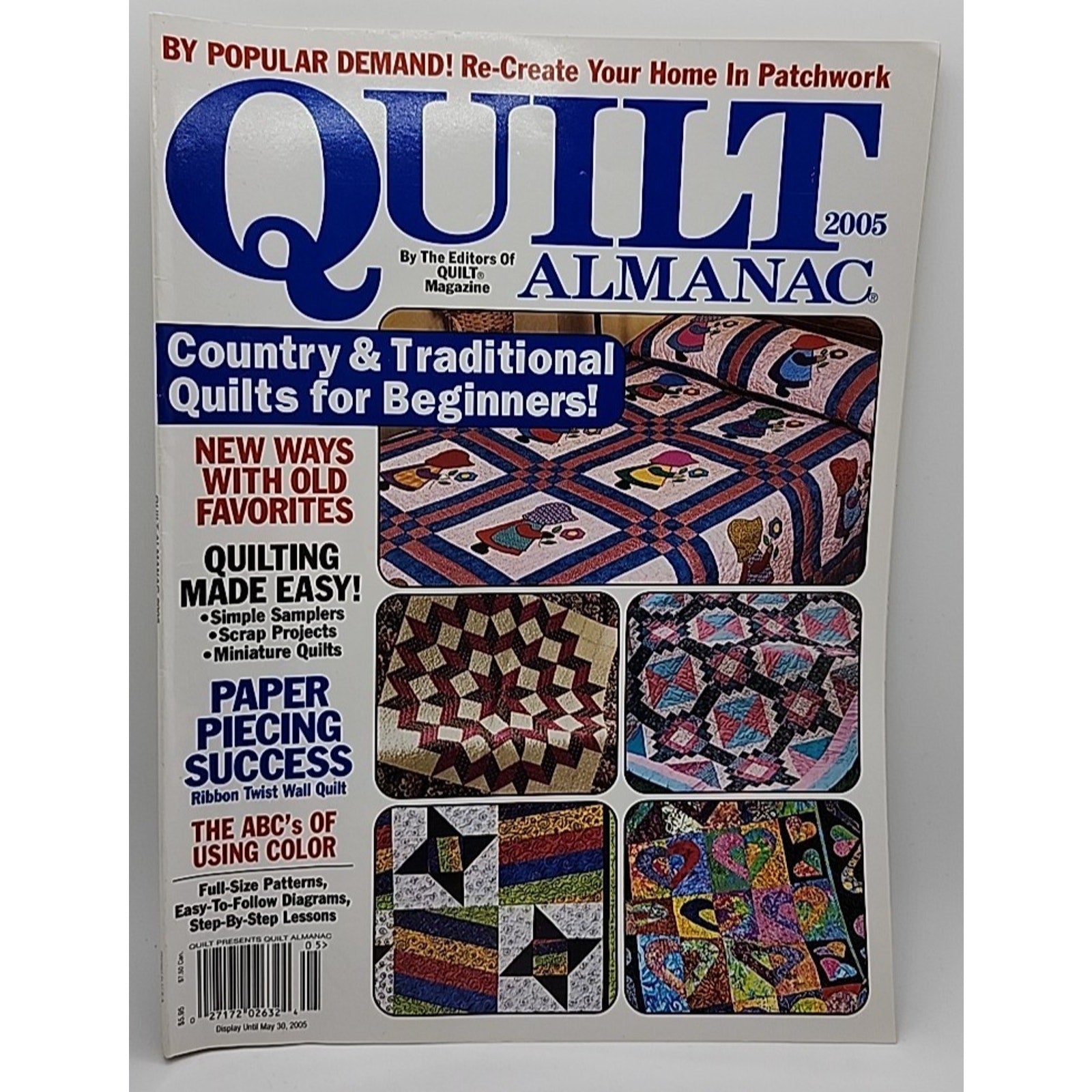 Quilt Almanac Magazine 2005 Country and Traditional Quilts