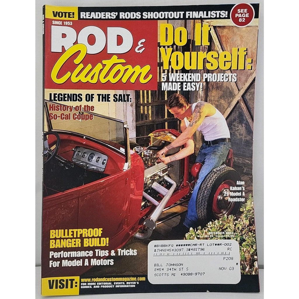 Rod & Custom Magazine - October 2002 - Volume 36 Number 10