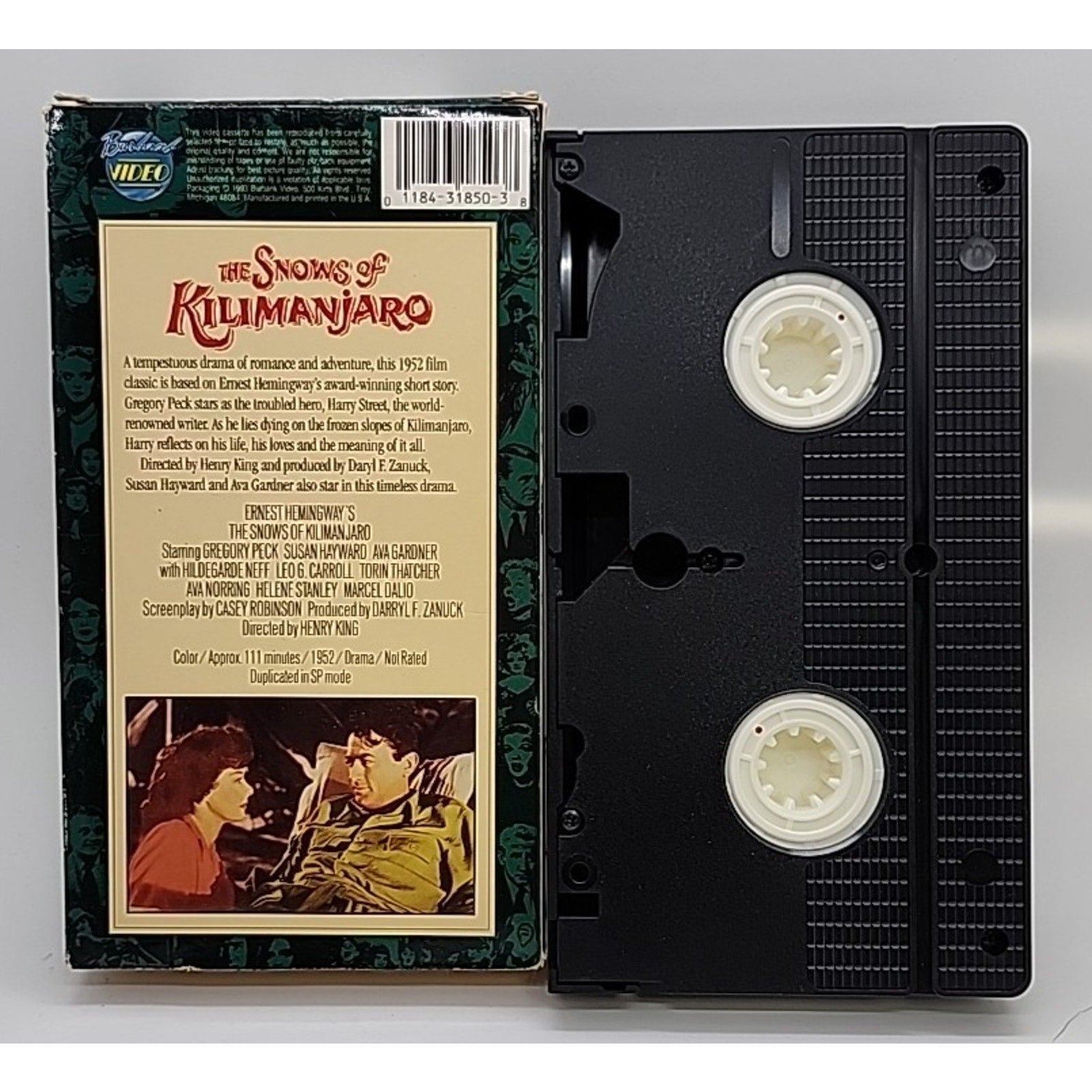 The Snows Of Kilimanjaro (VHS)