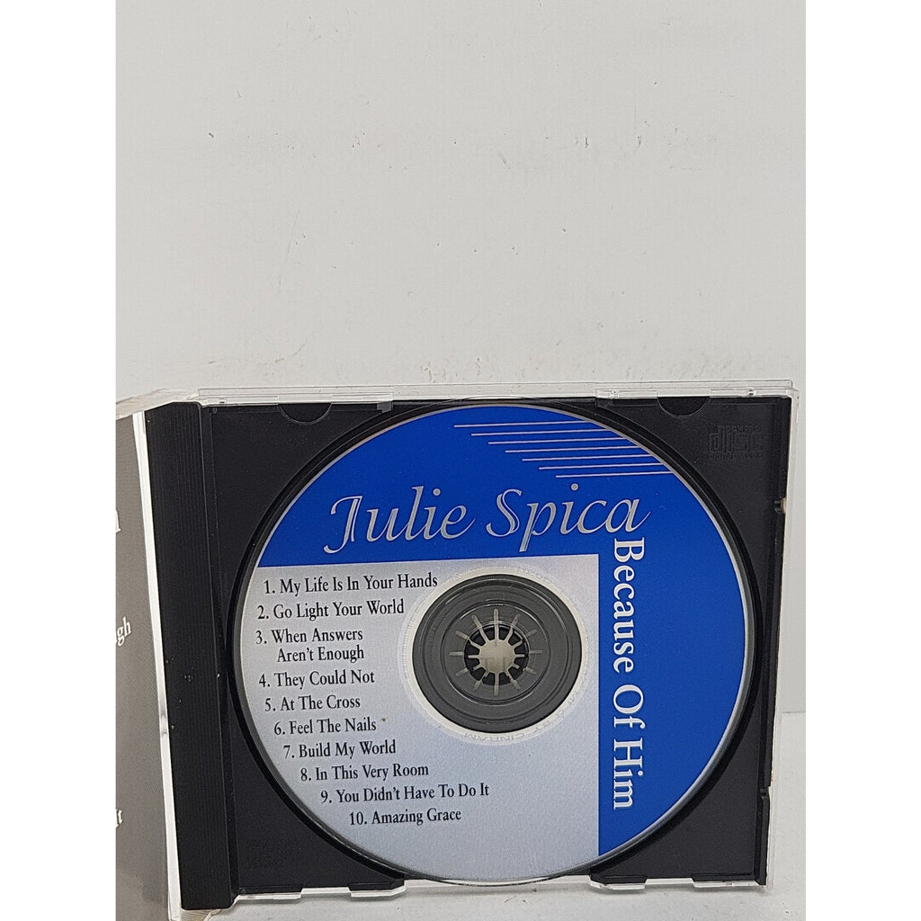 Julie Spica Because Of Him CD