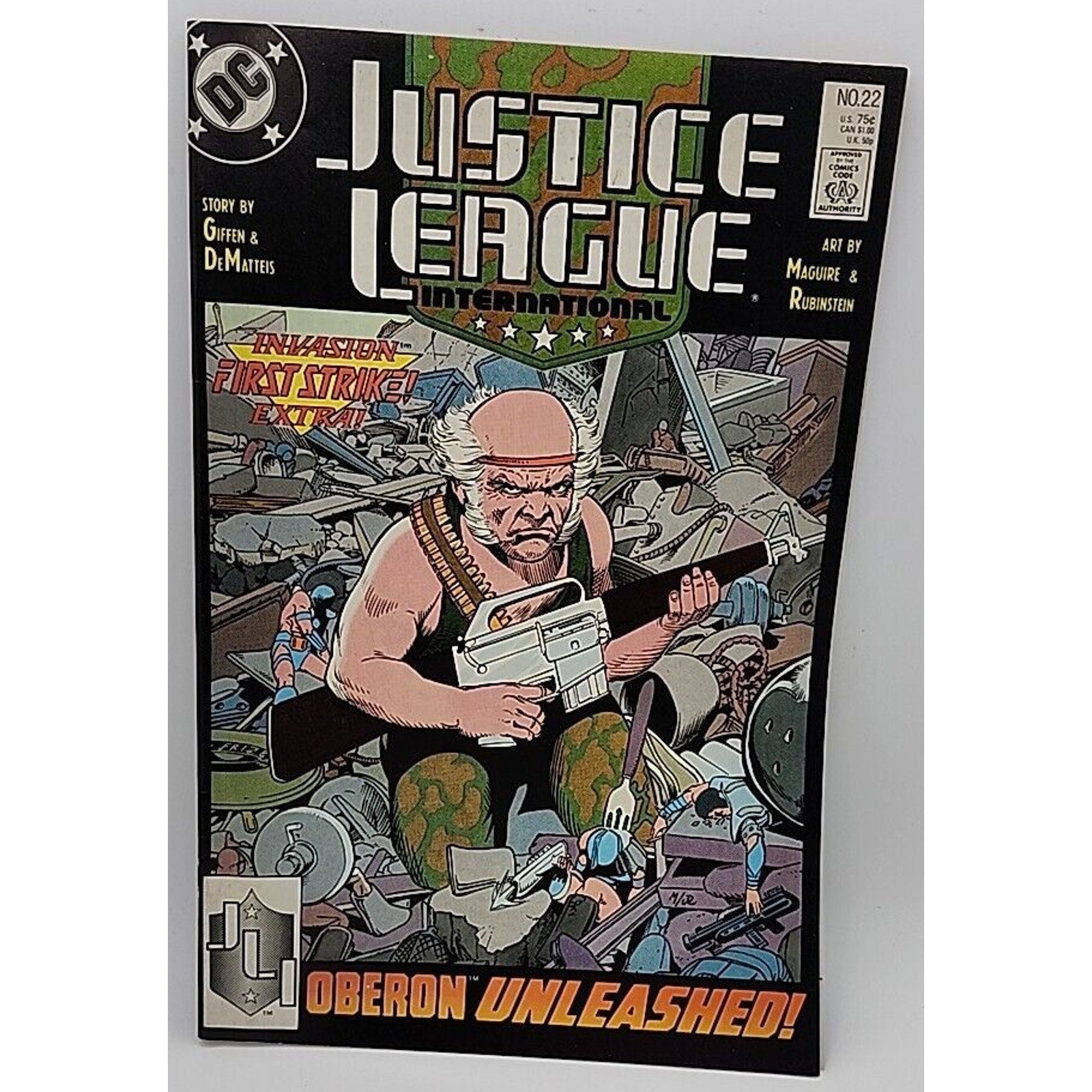 Justice League International #22 Comic Book - DC Comics