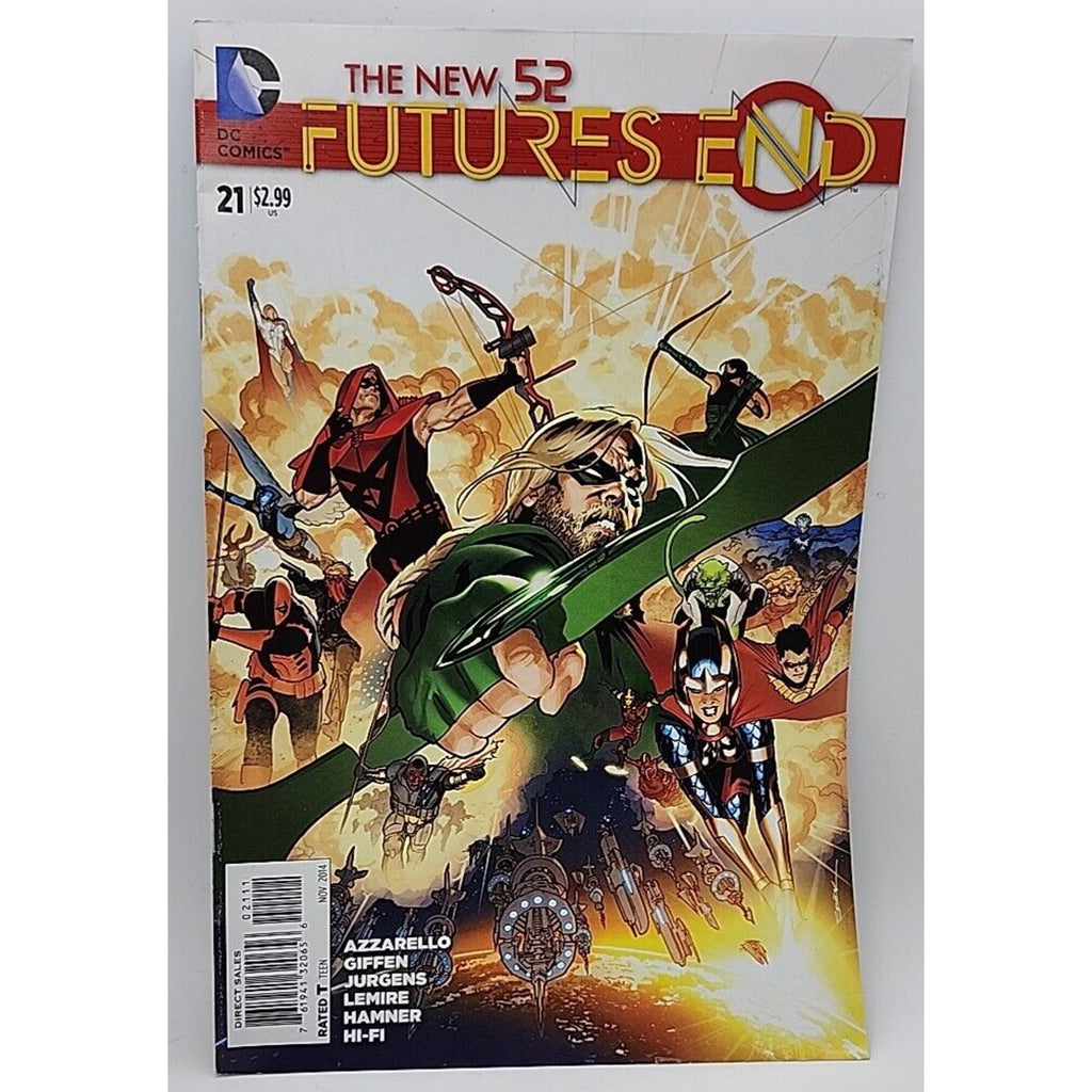 Futures End #21 DC Comics The New 52 Azzarello 2014