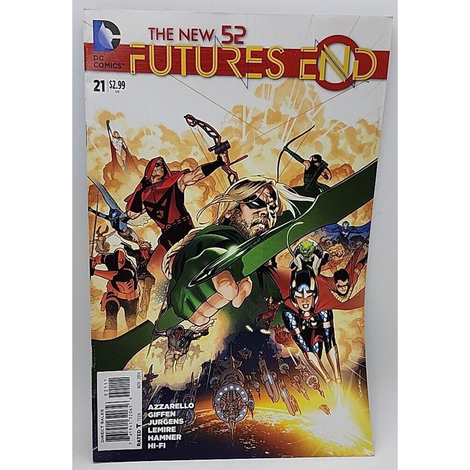 Futures End #21 DC Comics The New 52 Azzarello 2014