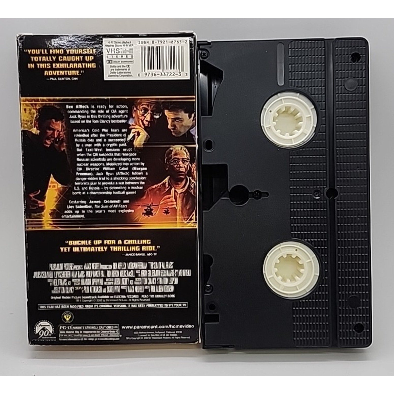 The Sum of All Fears (VHS, 2002)