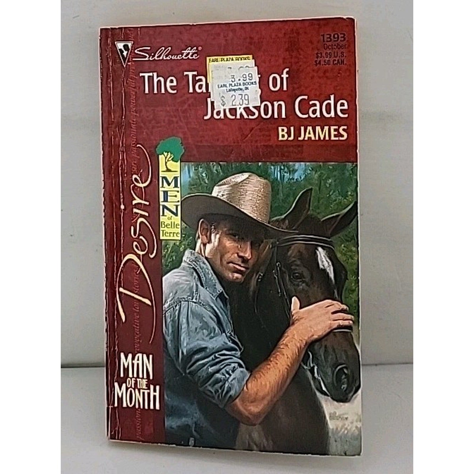 Taming of Jackson Cade by B. J. James (2001, Mass Market)