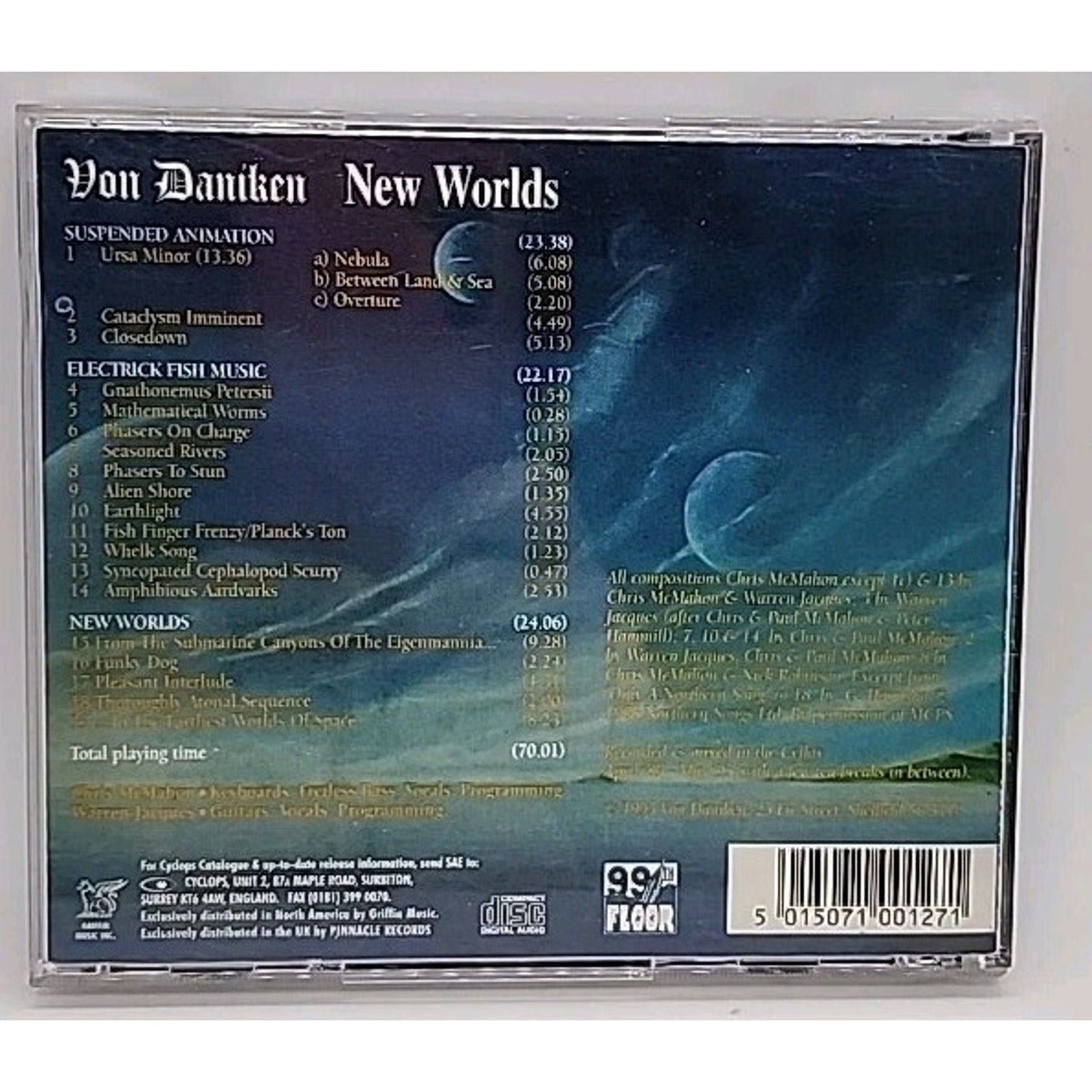 Von Daniken New Worlds (CD)