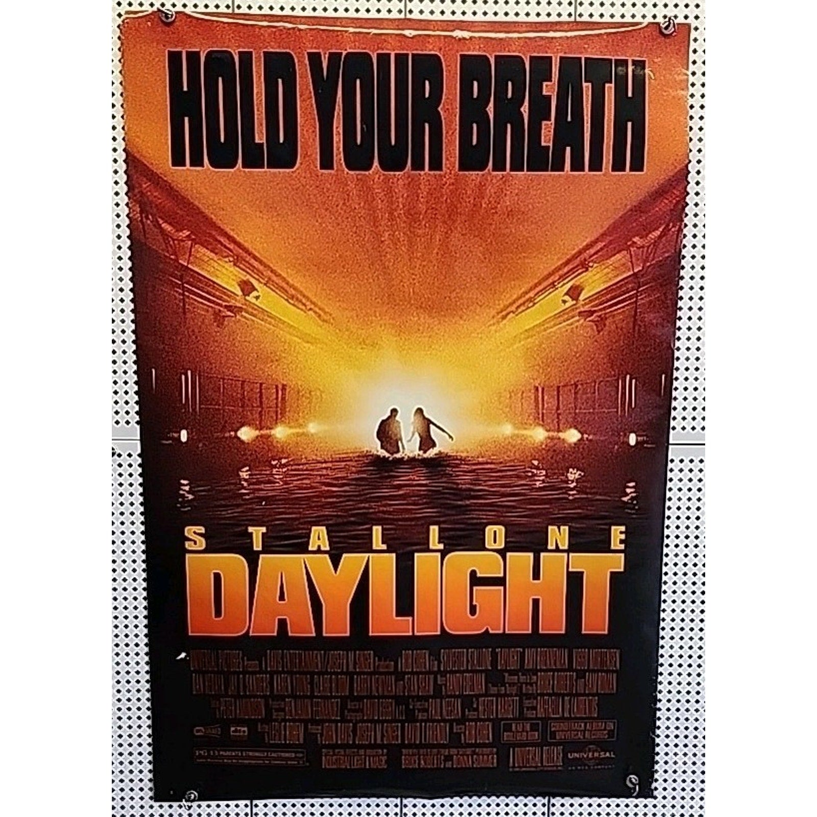 Daylight - Original DS Movie Poster 27x40 1996 Sylvester Stallone