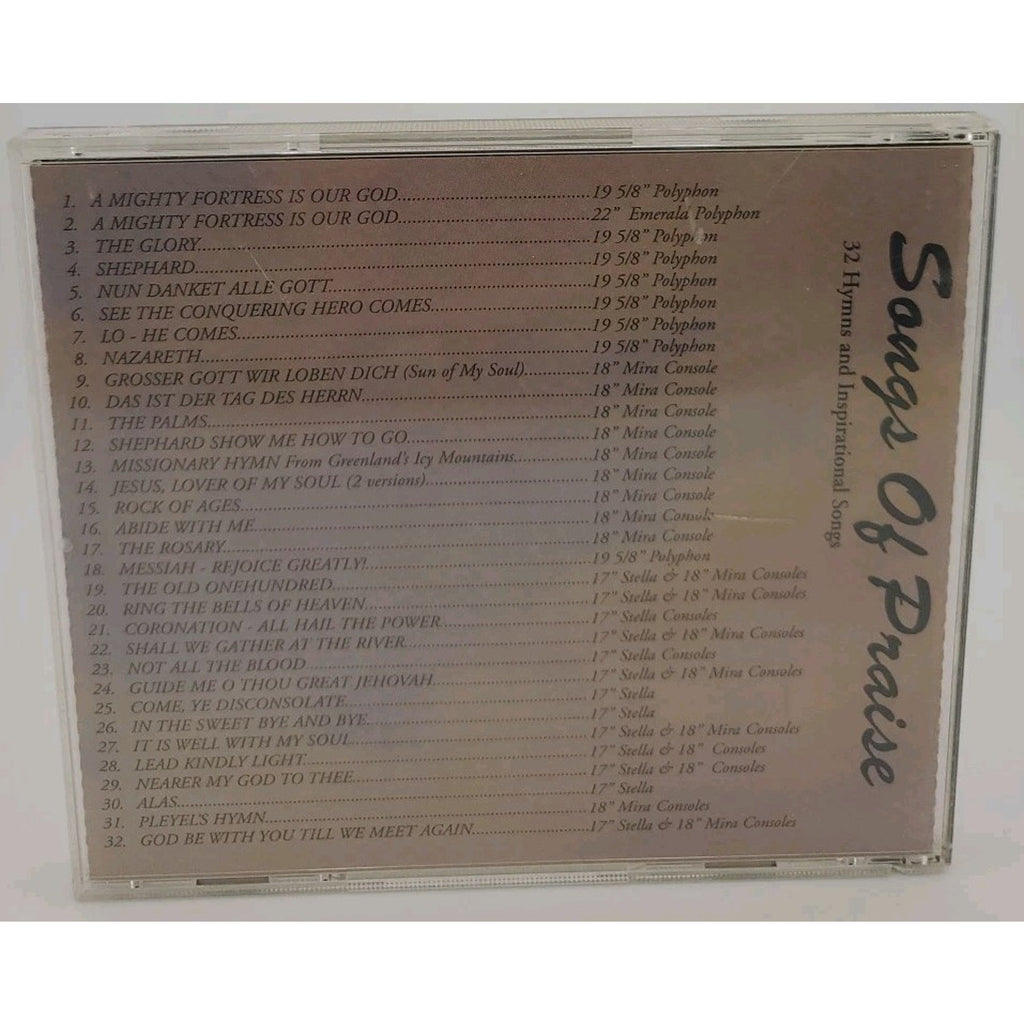 Songs Of Praise 32 Hymns And Inspirational Songs Cd