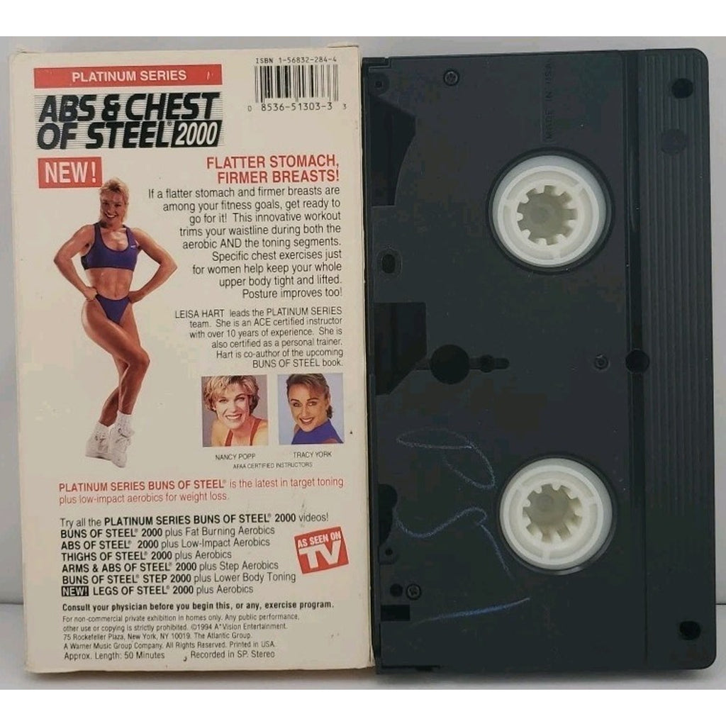 Abs Chest of Steel 2000 (VHS, 1994)