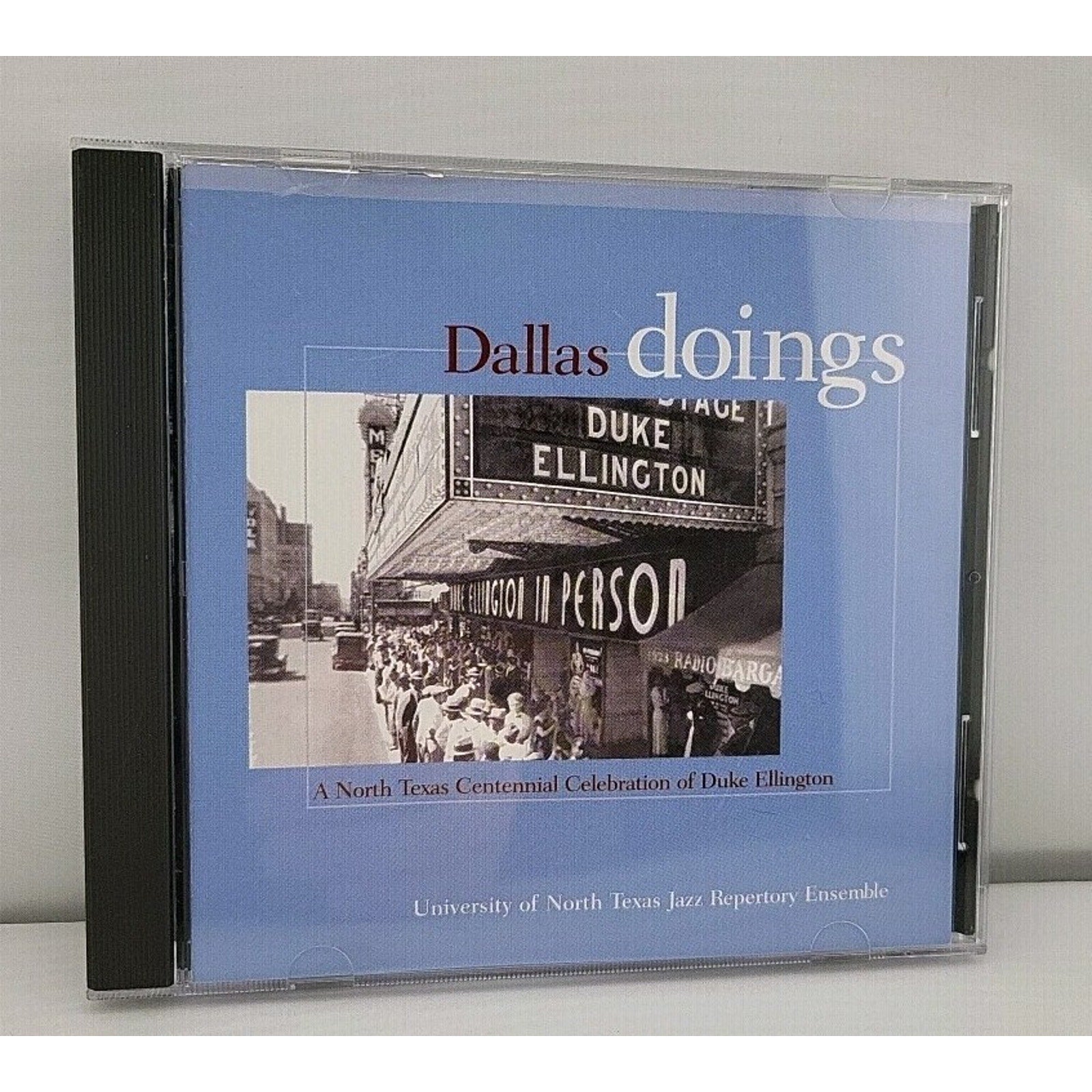 Dallas Doings UNT Jazz Repertory Ensemble CD
