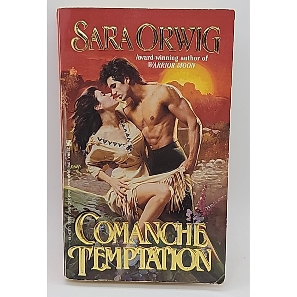 Comanche Temptation by Sara Orwig (1996, Mass Market)