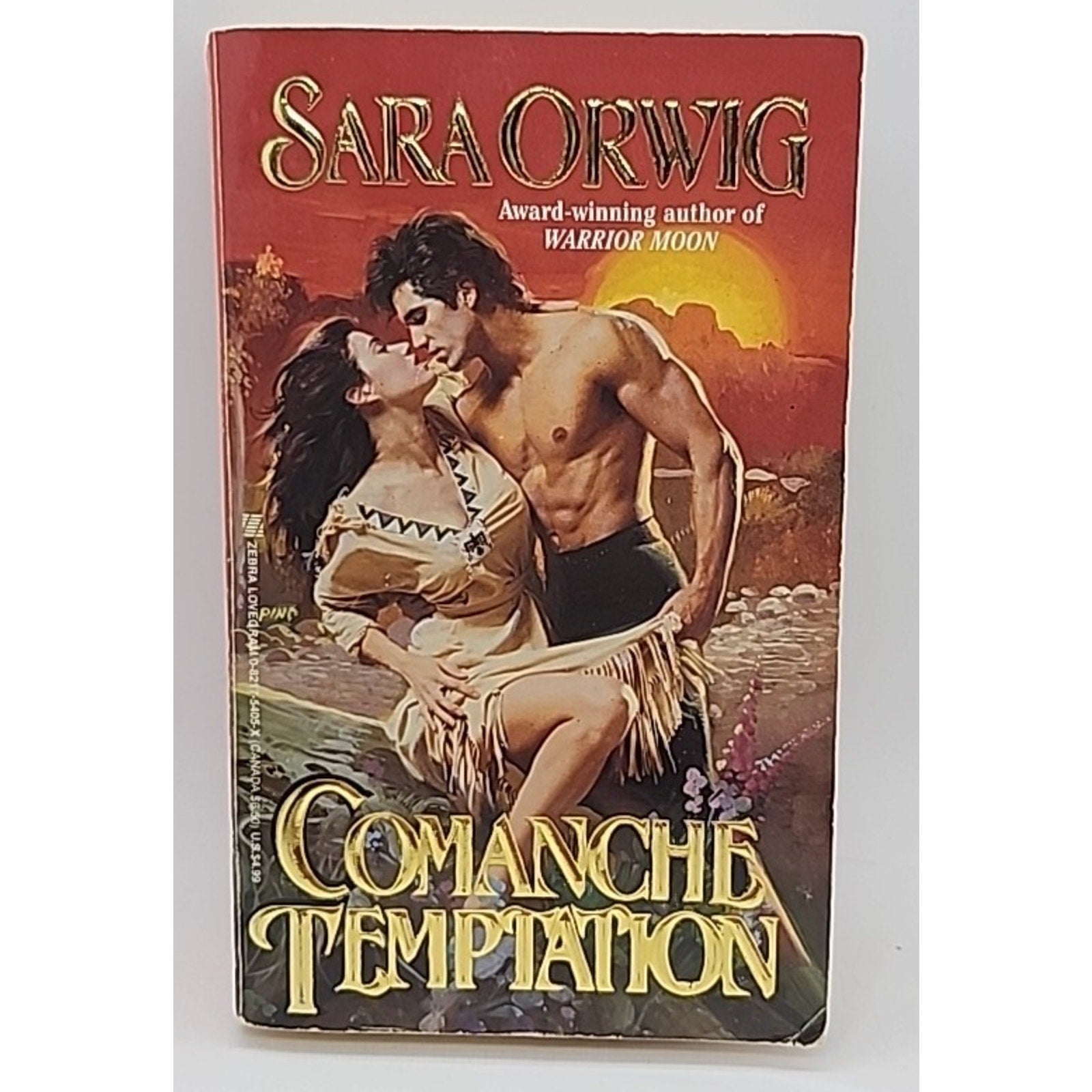 Comanche Temptation by Sara Orwig (1996, Mass Market)