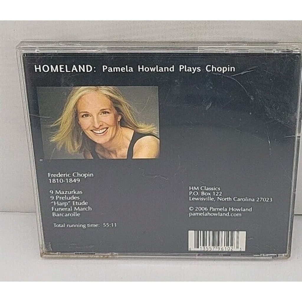 Pamela Howland - Homeland: Pamela Howland Plays Chopin CD