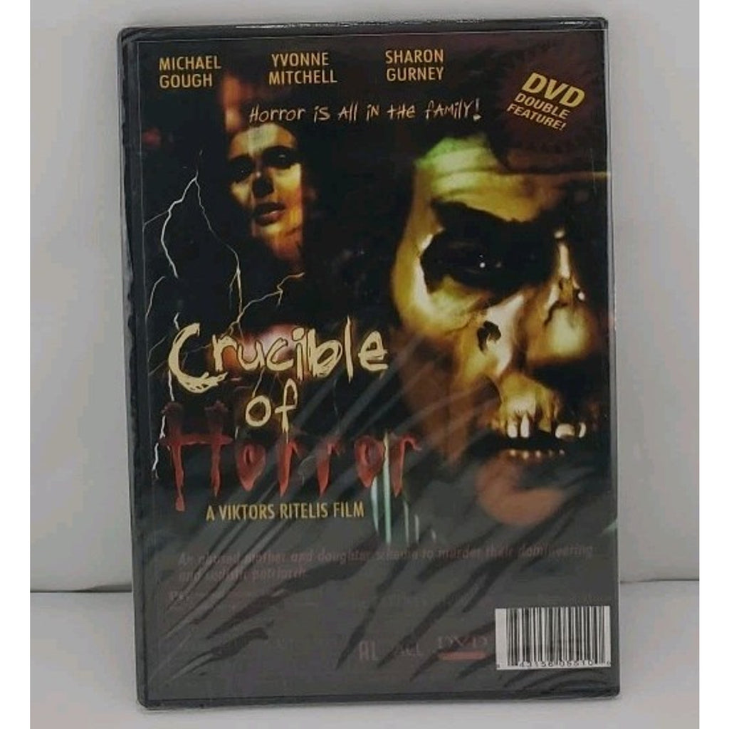 Eaten Alive & Crucible of Terror DVD Marilyn Burns Mel Ferrer *Brand New*