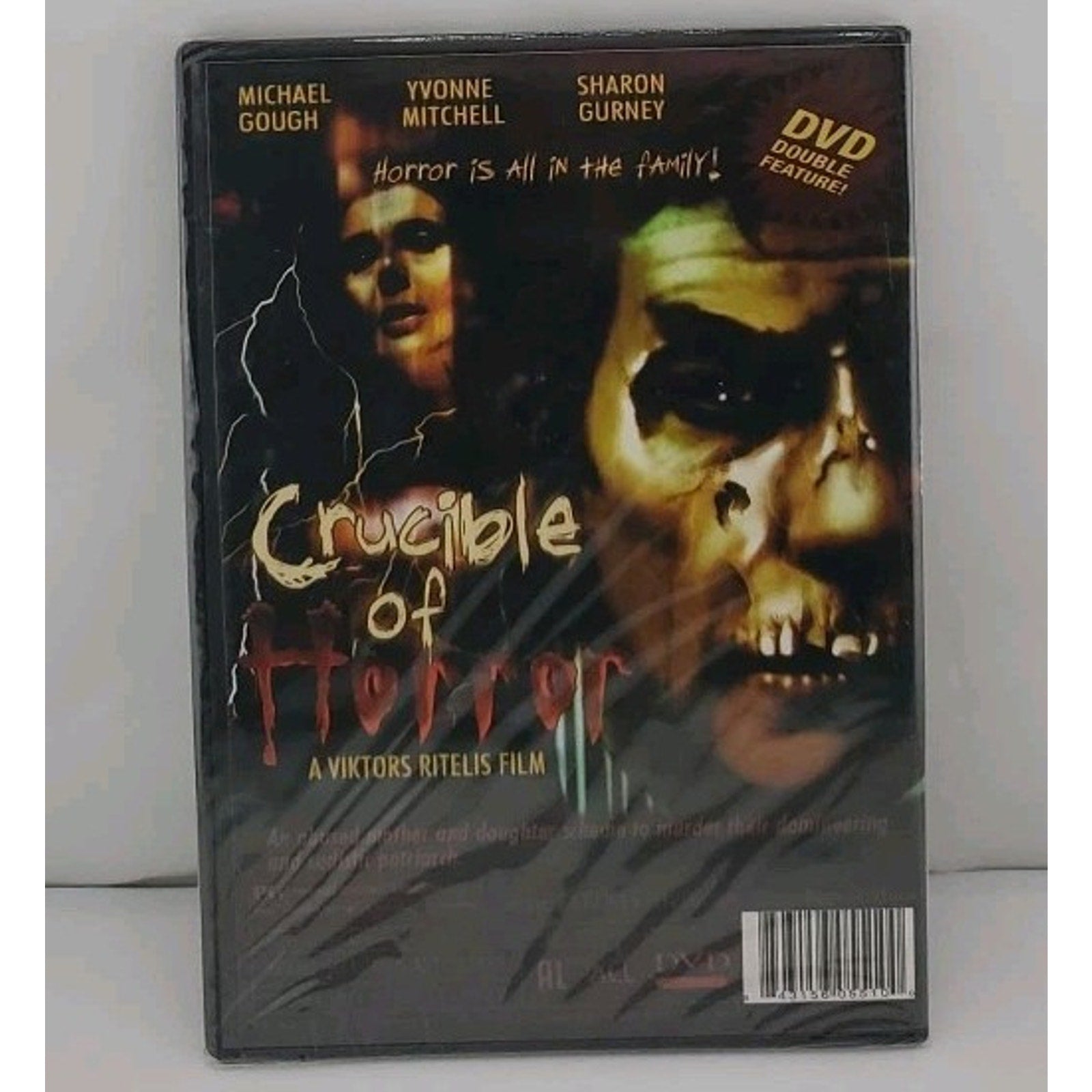 Eaten Alive & Crucible of Terror DVD Marilyn Burns Mel Ferrer *Brand New*