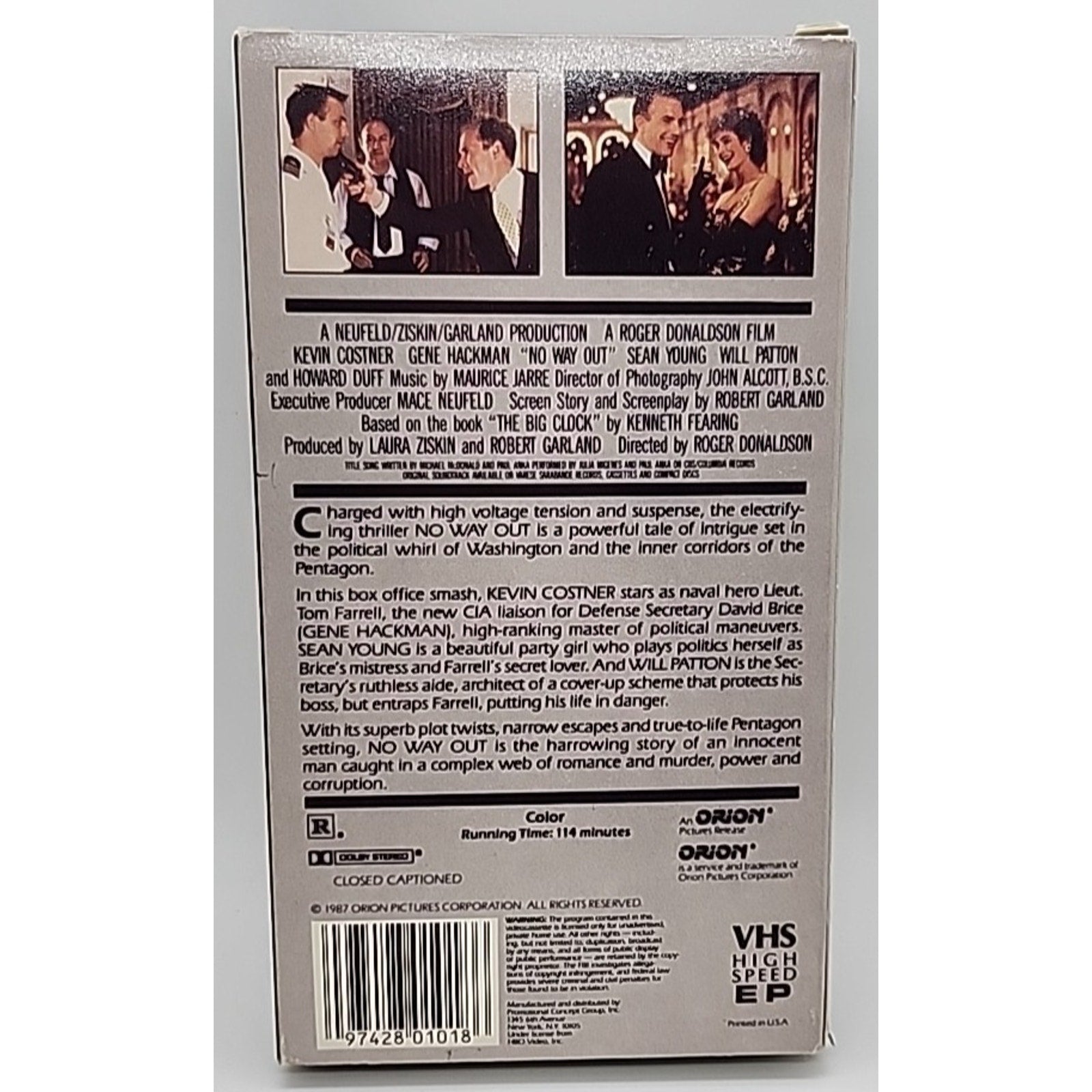 No Way Out (VHS, 1995)