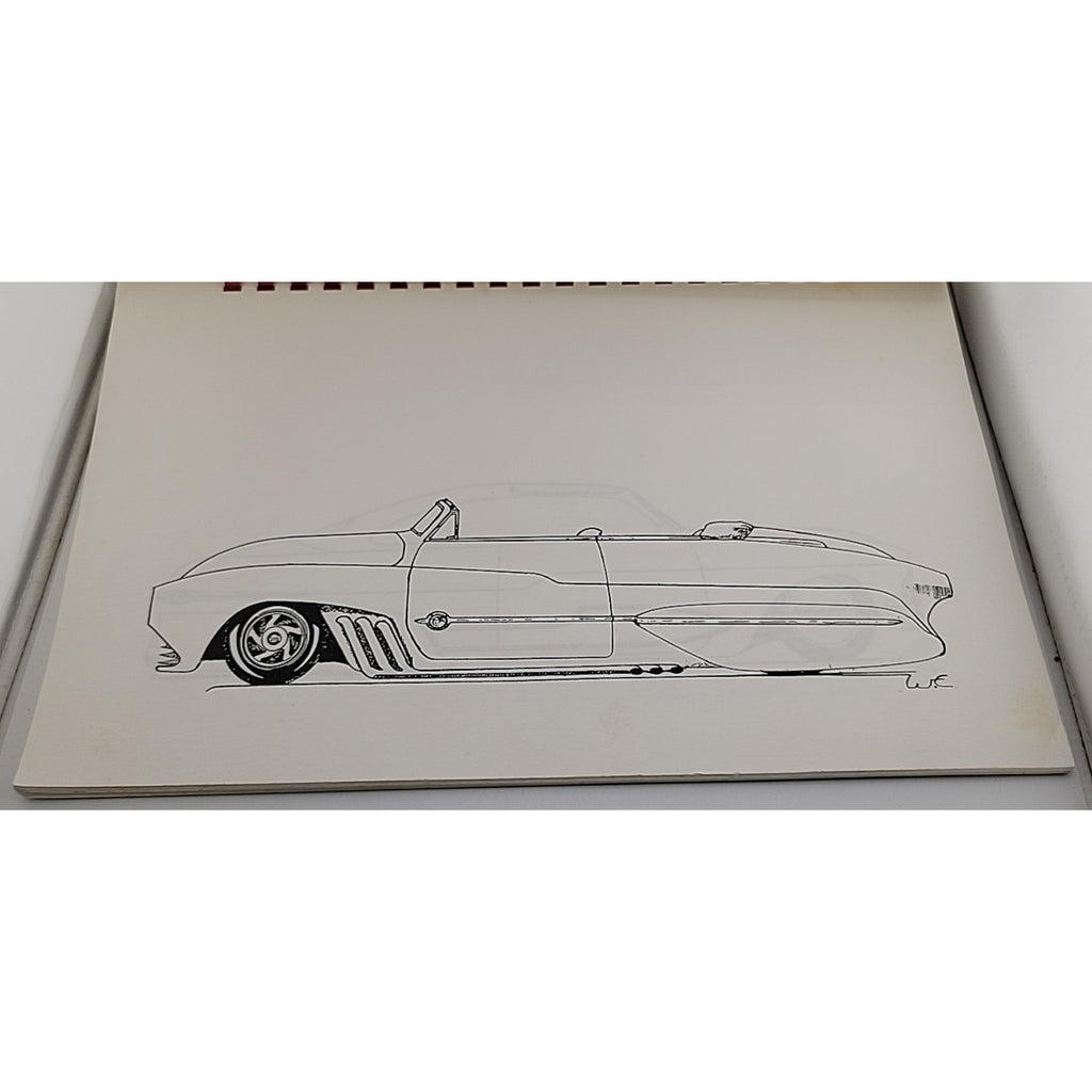 Leadsleds Volume 1 Shoebox Fords & Bathtub Mercs Coloring Book
