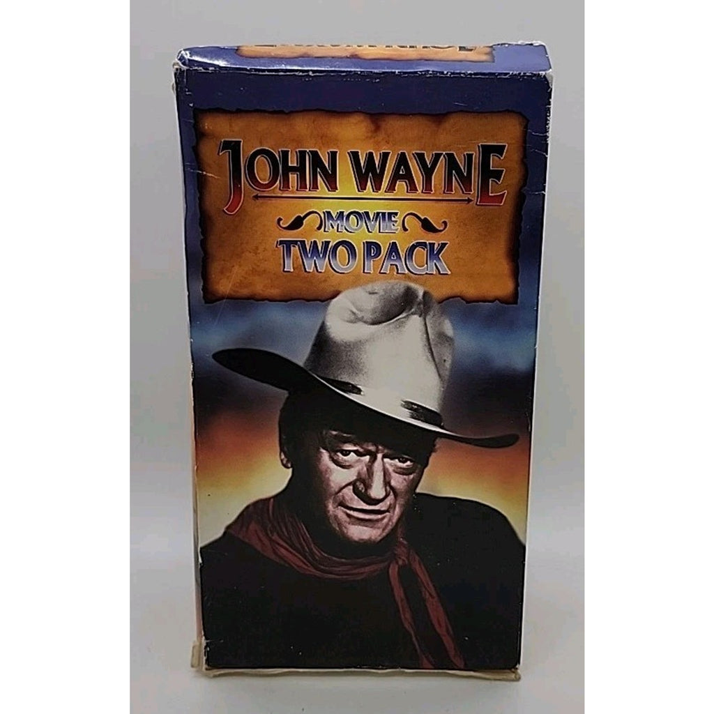 John Wayne Collector Series 2 Pack VHS The Dawn Rider Angel and The Bad Man