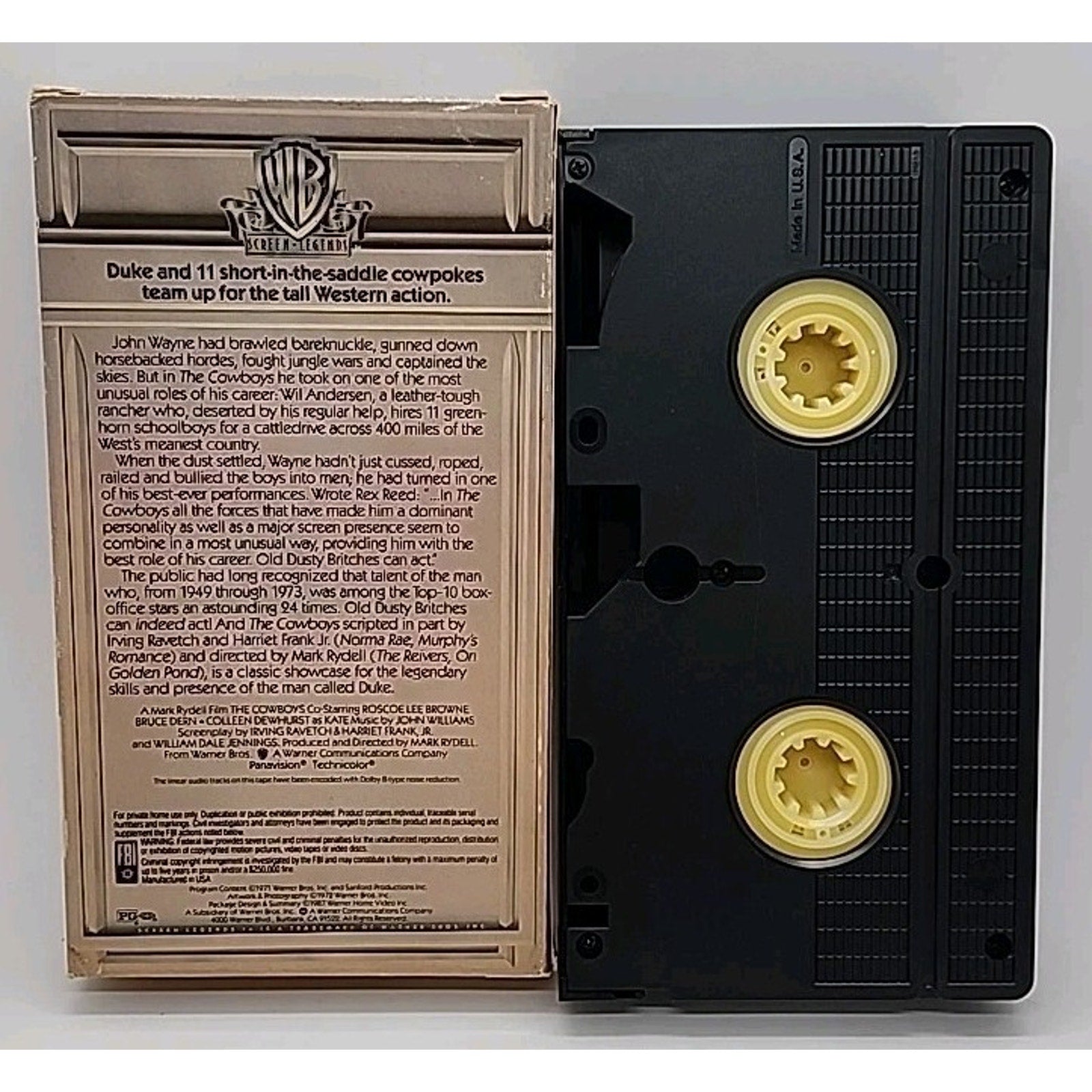 The Cowboys (VHS)