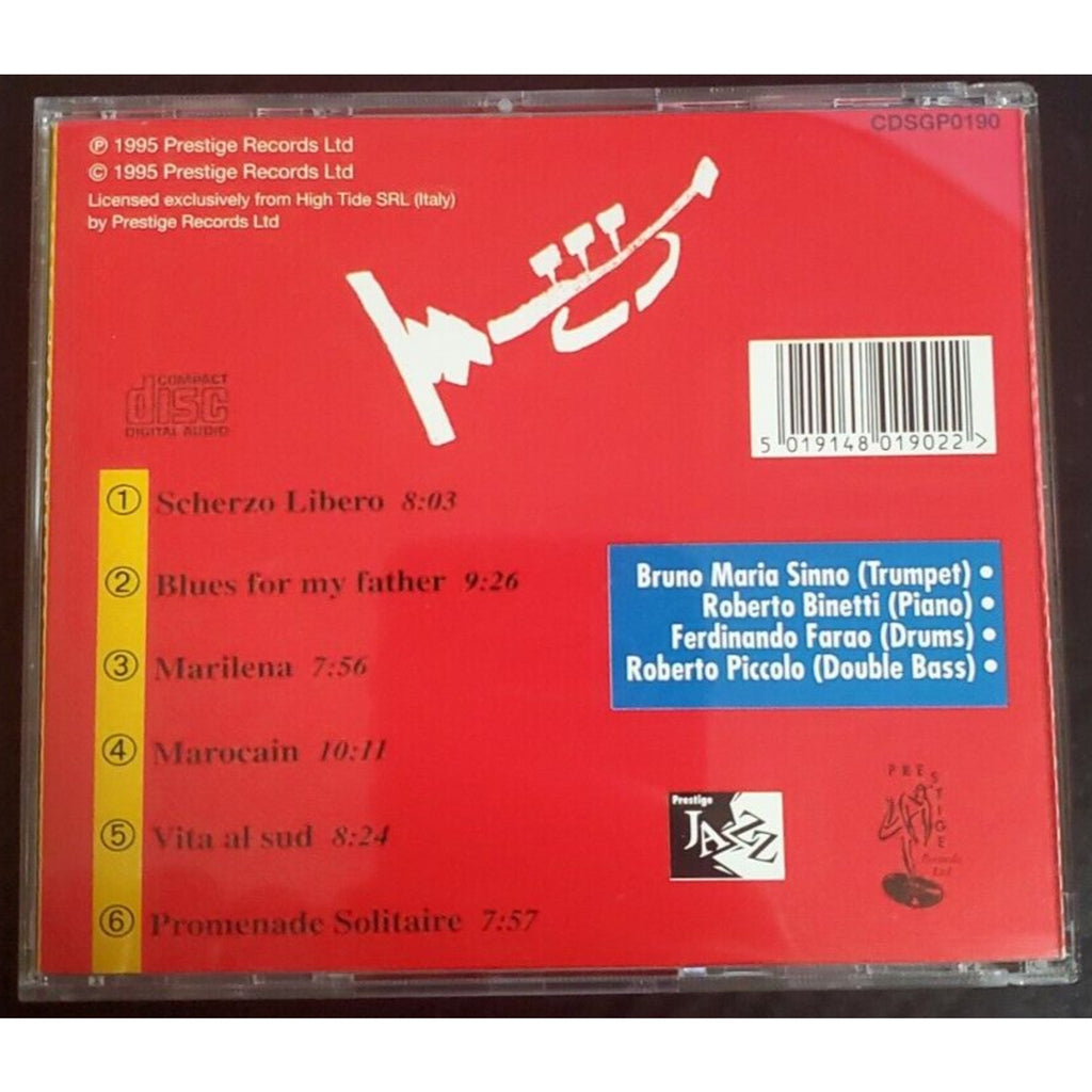 Bruno Mario Sinno - R'umori (CD, 1996, Prestige)