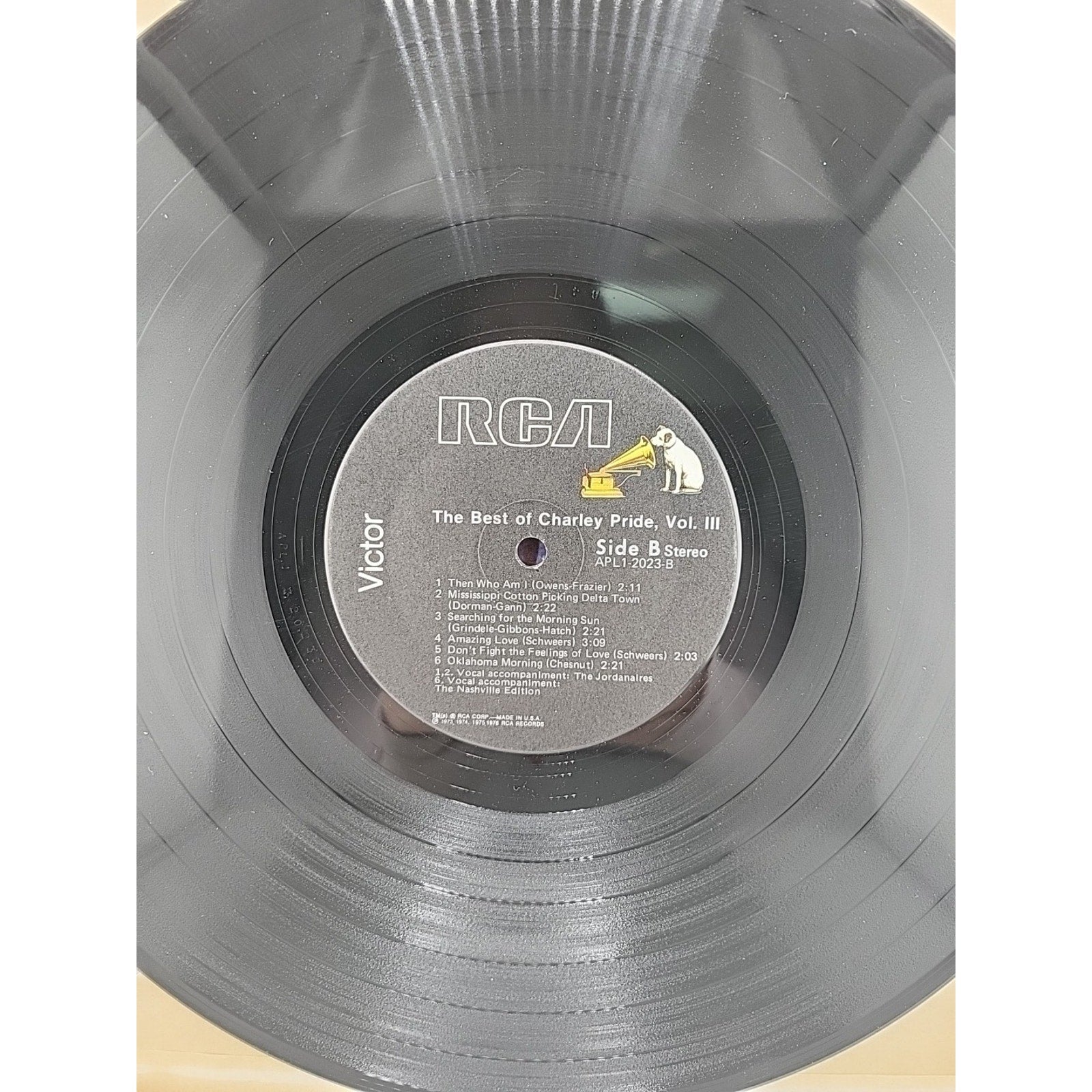 Charley Pride The Best of Charley Price Vole III 3 Record Album Vinyl LP