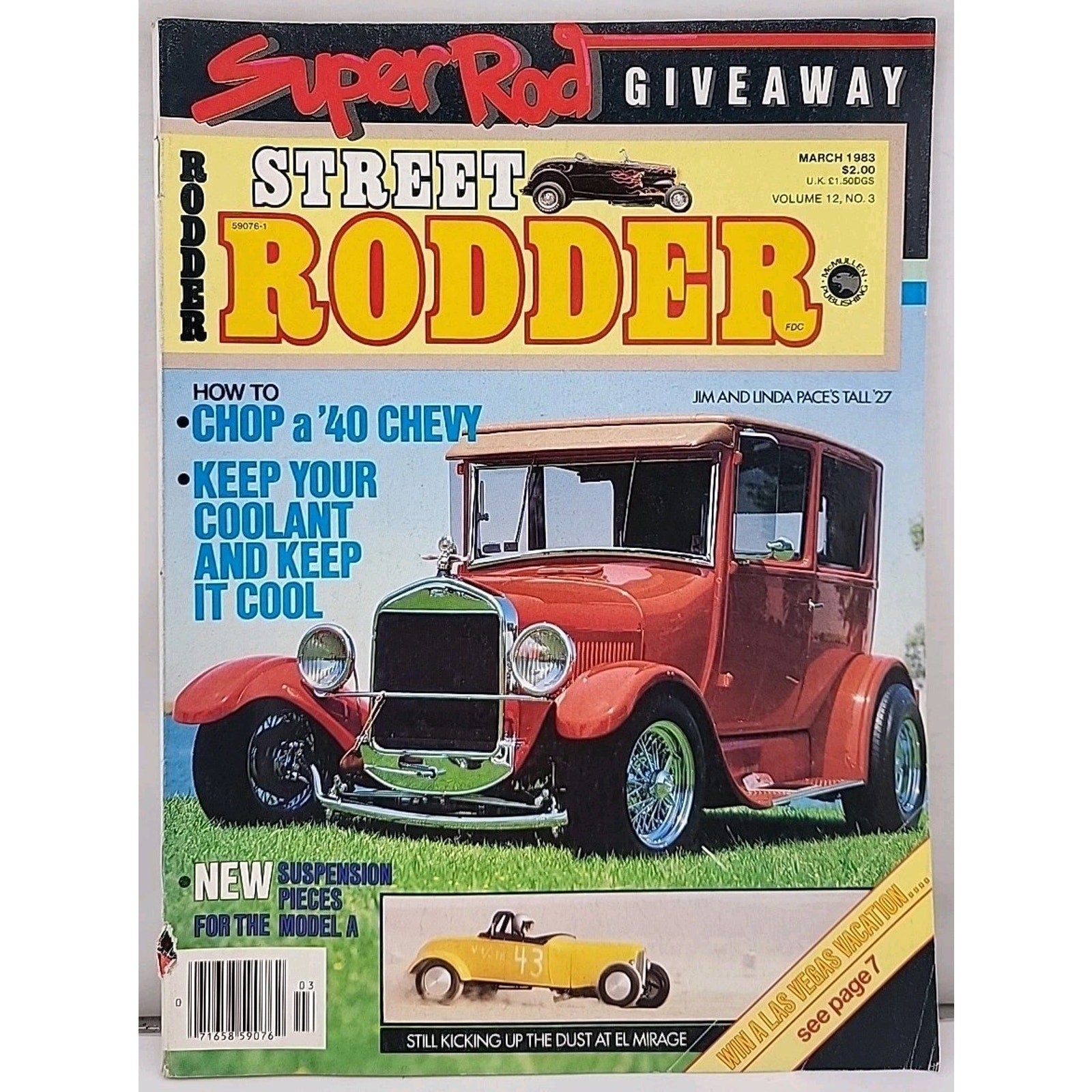 Street Rodder Magazine March 1983 Volume 12 No. 3