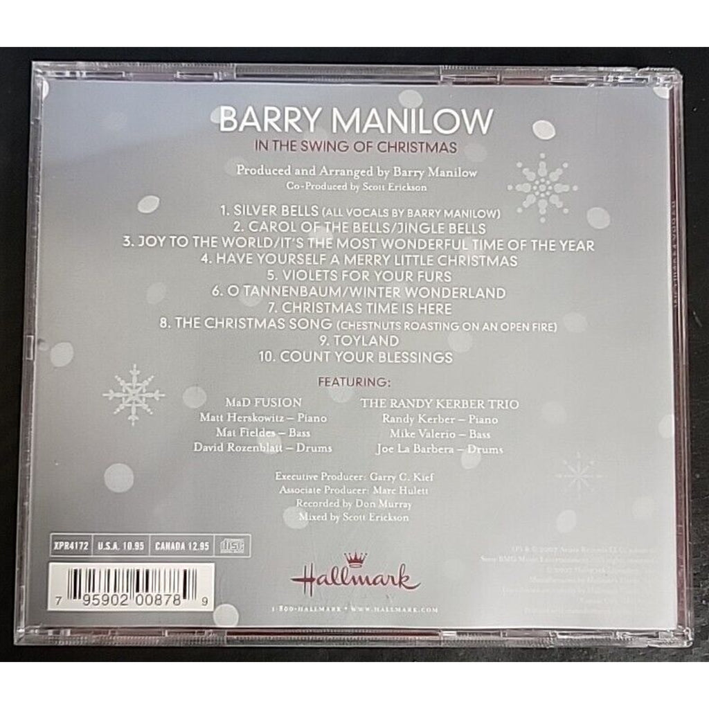 In the Swing of Christmas - Audio CD By Barry Manilow