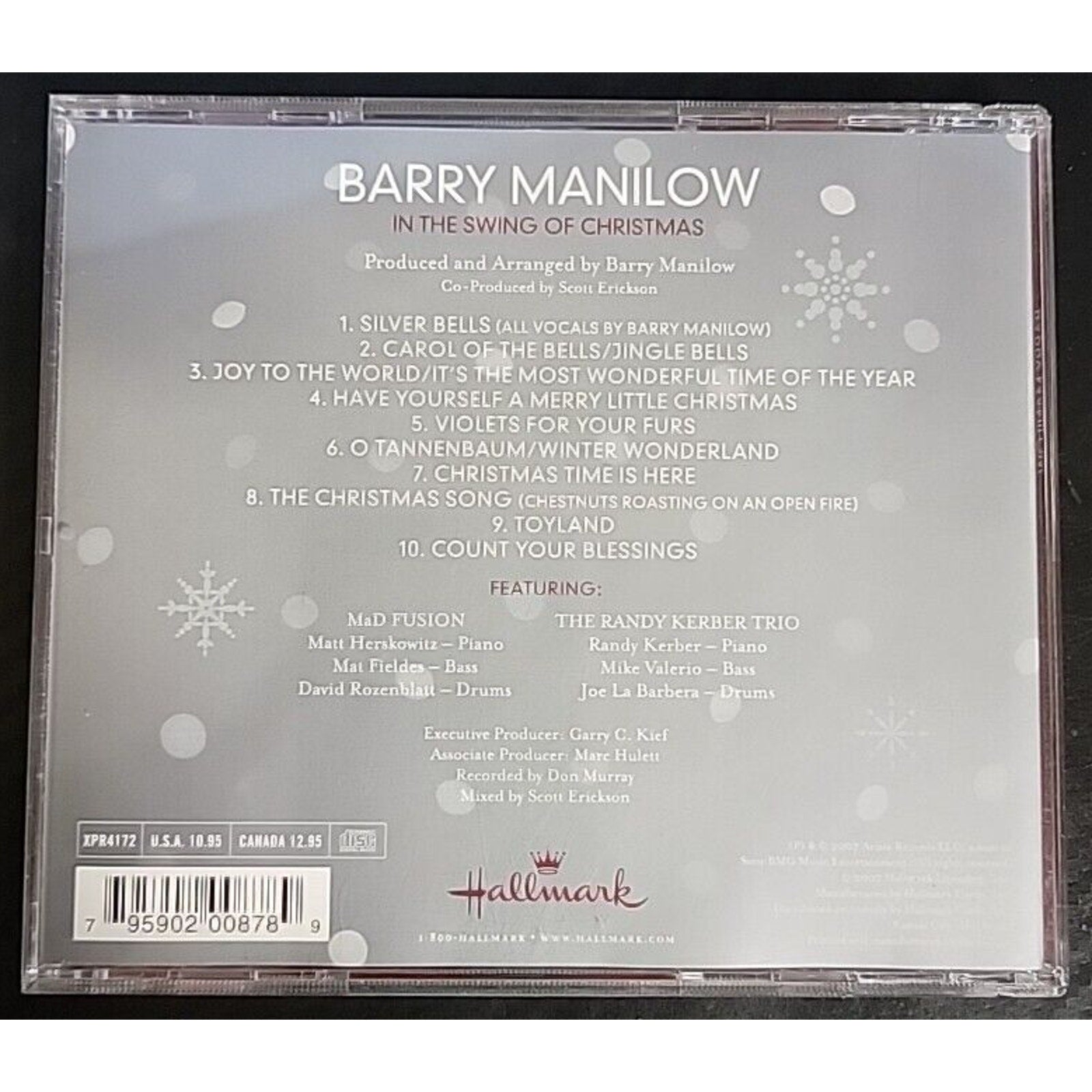 In the Swing of Christmas - Audio CD By Barry Manilow