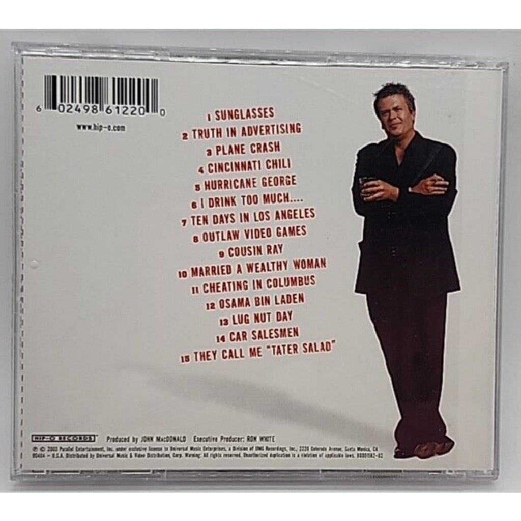 Drunk in Public [PA] by Ron White (Comedy) (CD, Nov-2003, Hip-O)