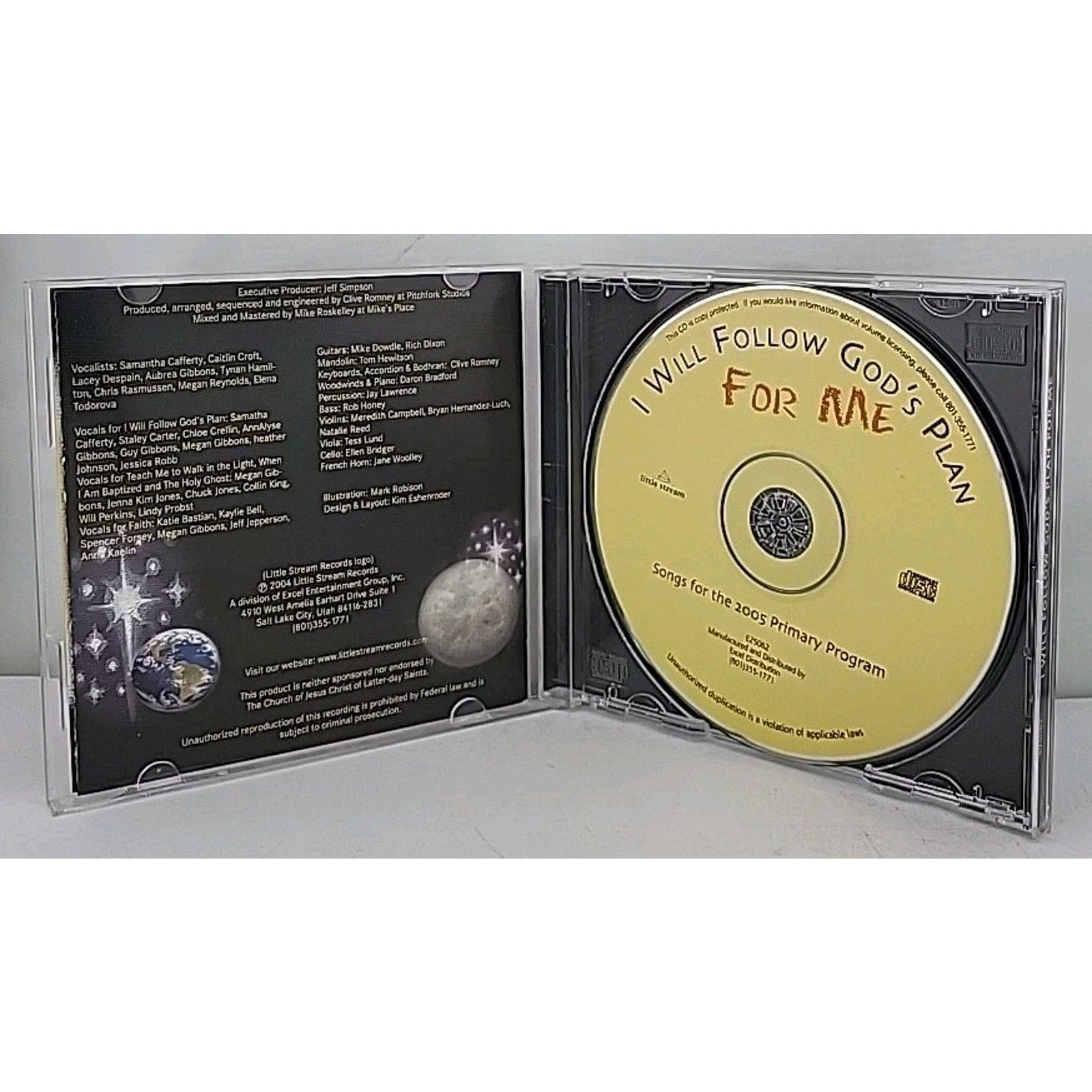 I Will Follow God's Plan for Me CD 2005 Primary Program