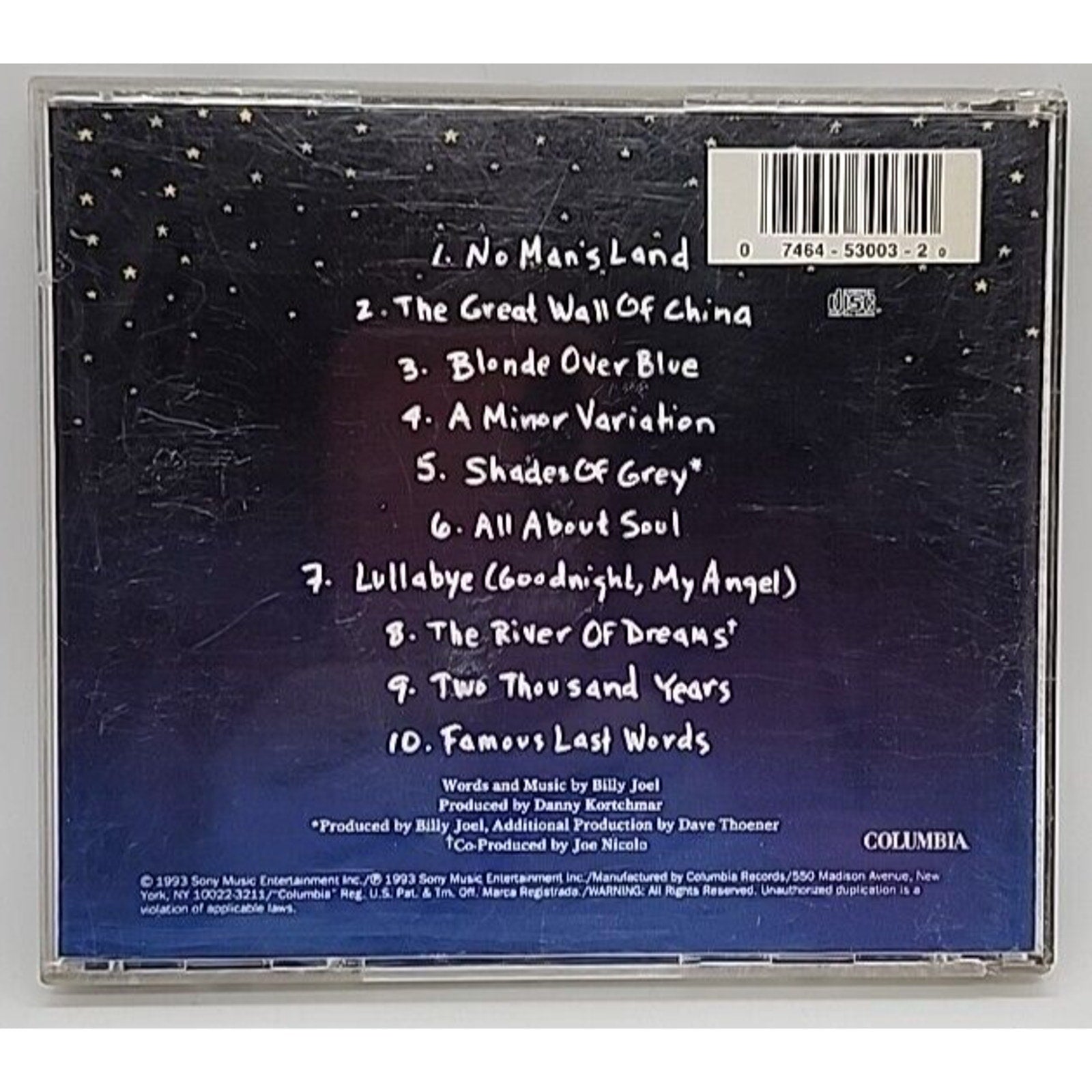 River of Dreams by Billy Joel (CD, Dec-2004, Sony Music Distribution (USA))
