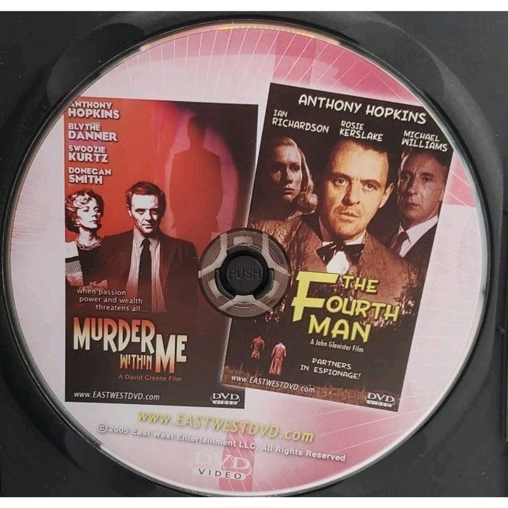 Murder Within Me / The Fourth Man: Anthony Hopkins (Slim-Case DVD)