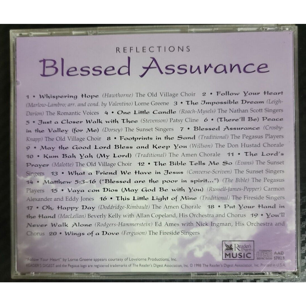 Reflections Blessed Assurance (CD)