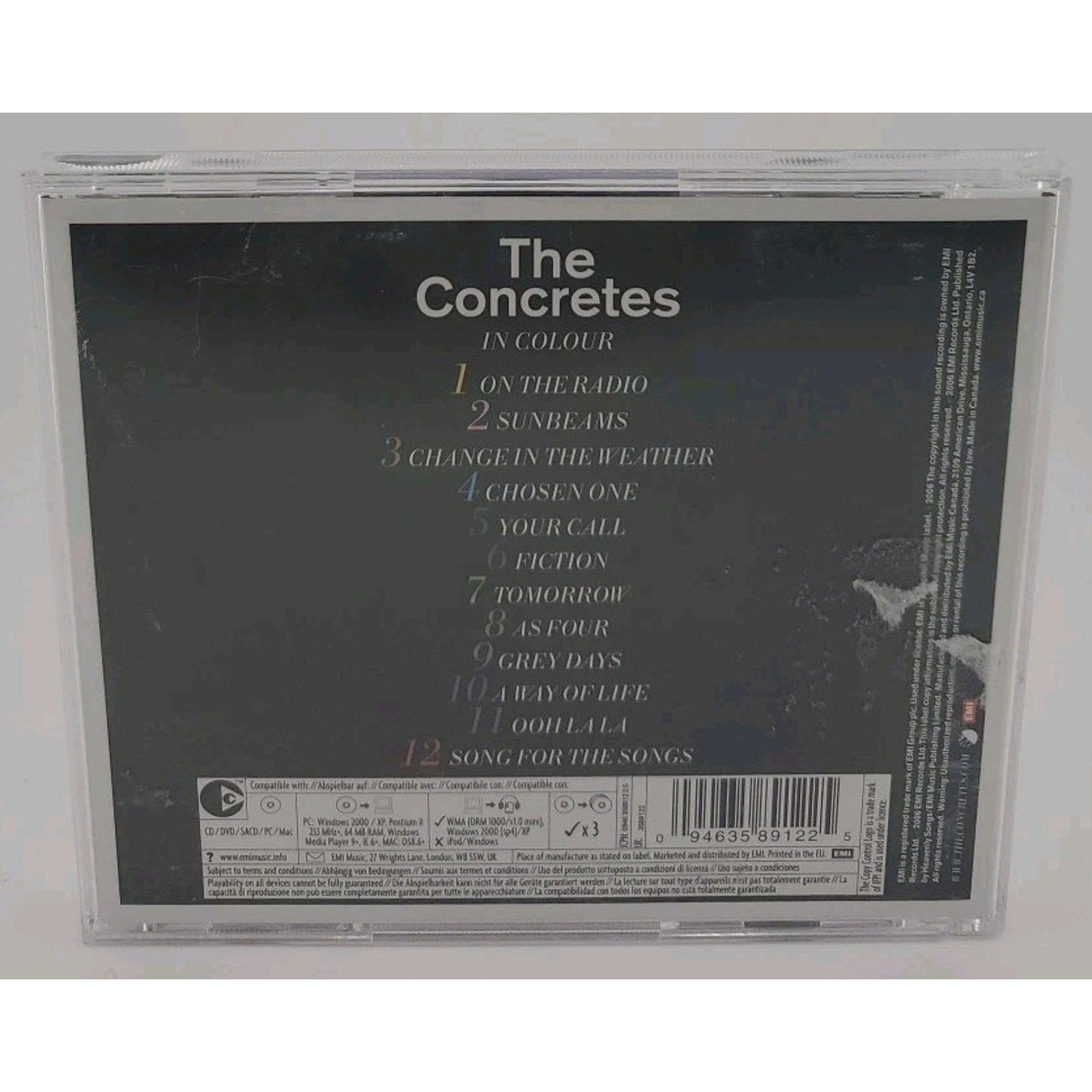 In Colour by The Concretes (CD, Apr-2006, Astralwerks)
