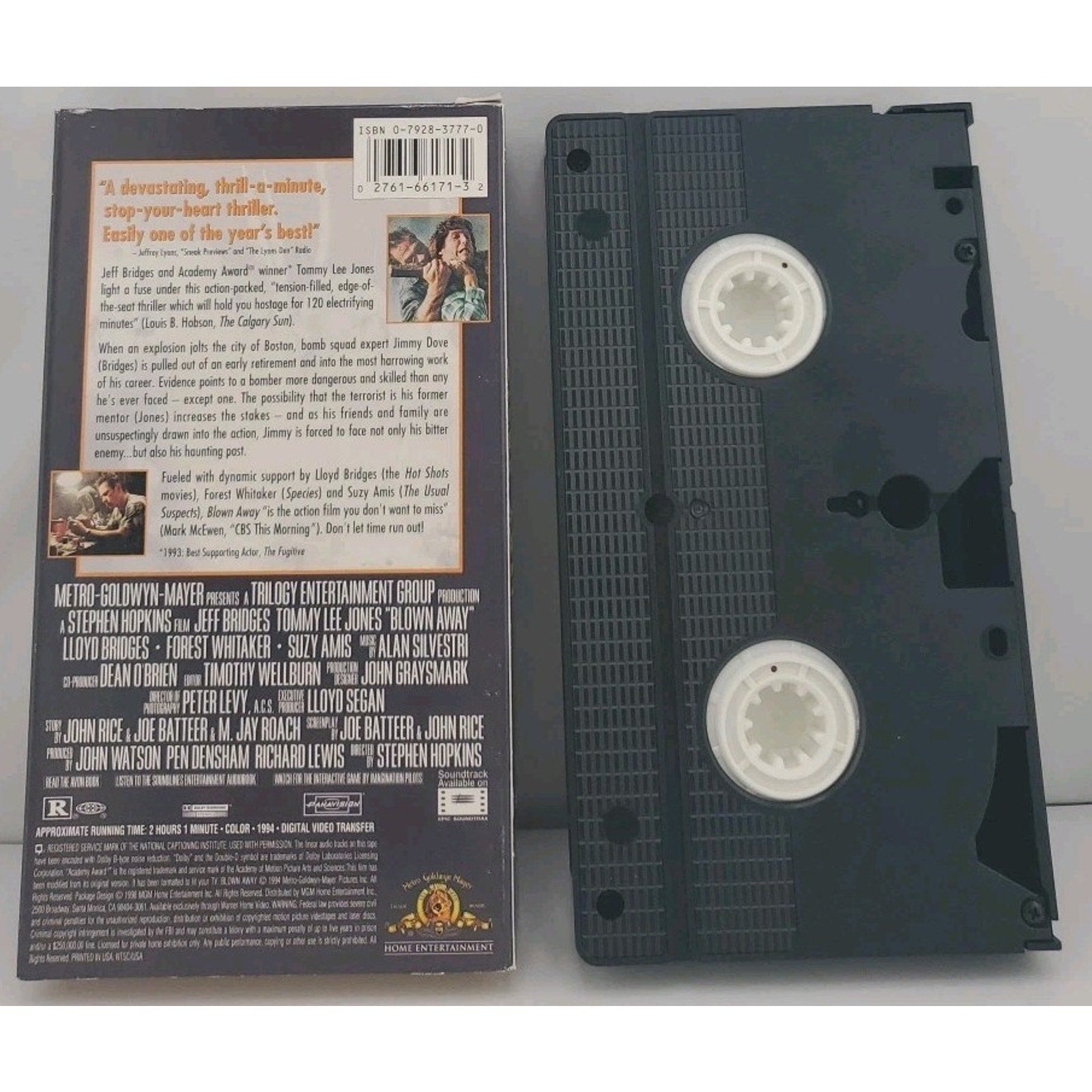 Blown Away (VHS, 1998, Movie Time)