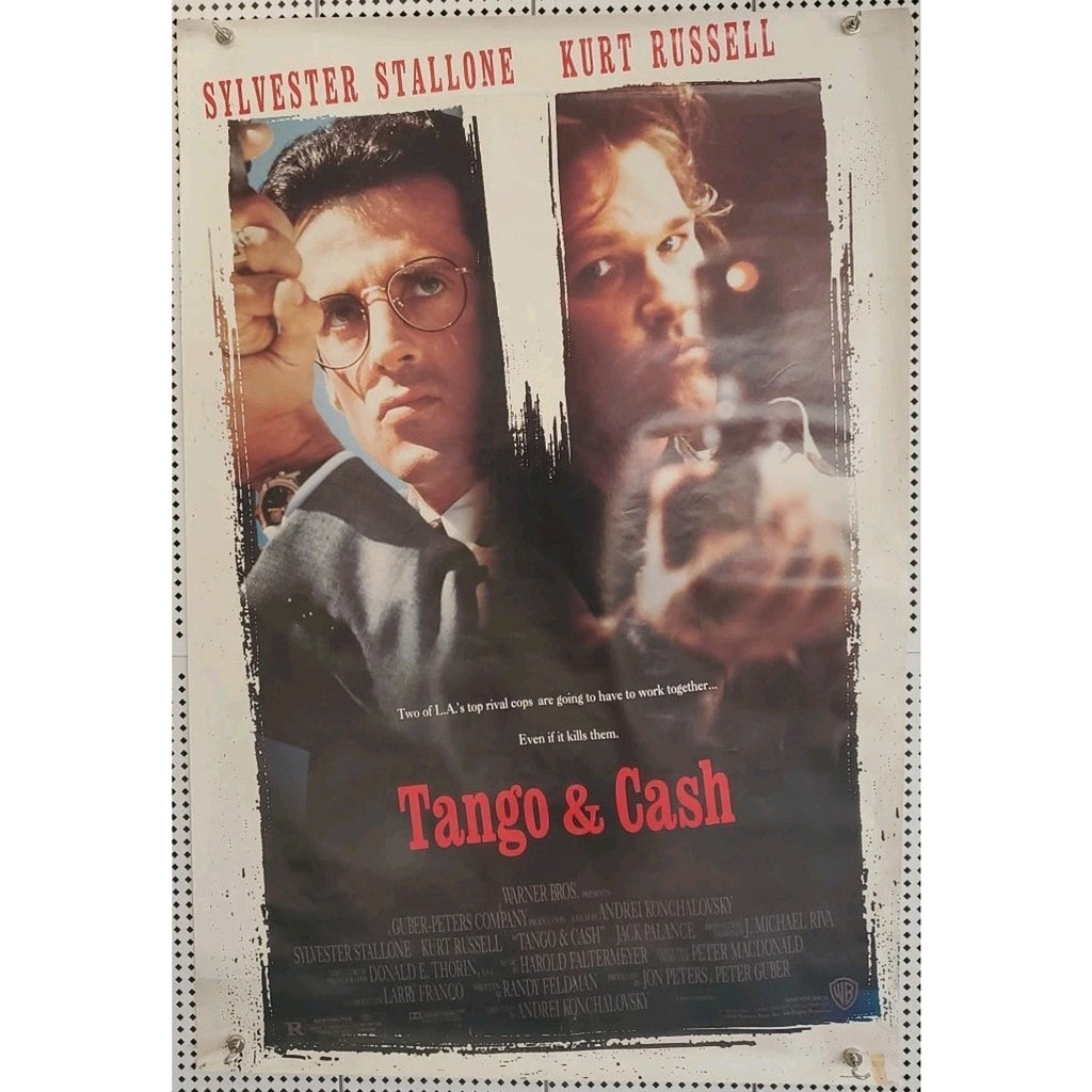 Tango & Cash 1989 Original Single Sided Original Movie Poster 27x40 Rolled