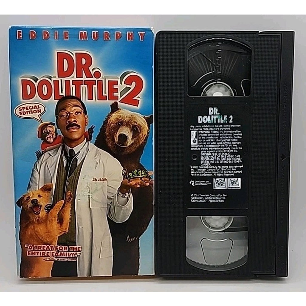 Dr. Dolittle 2 (VHS, 2001)