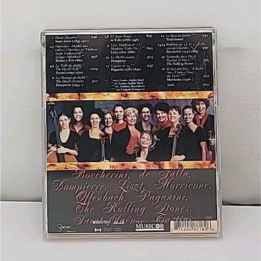 Infernal Violins by Saint-Saens / Paganini / Boccherini / Dubeau (CD, 2001)