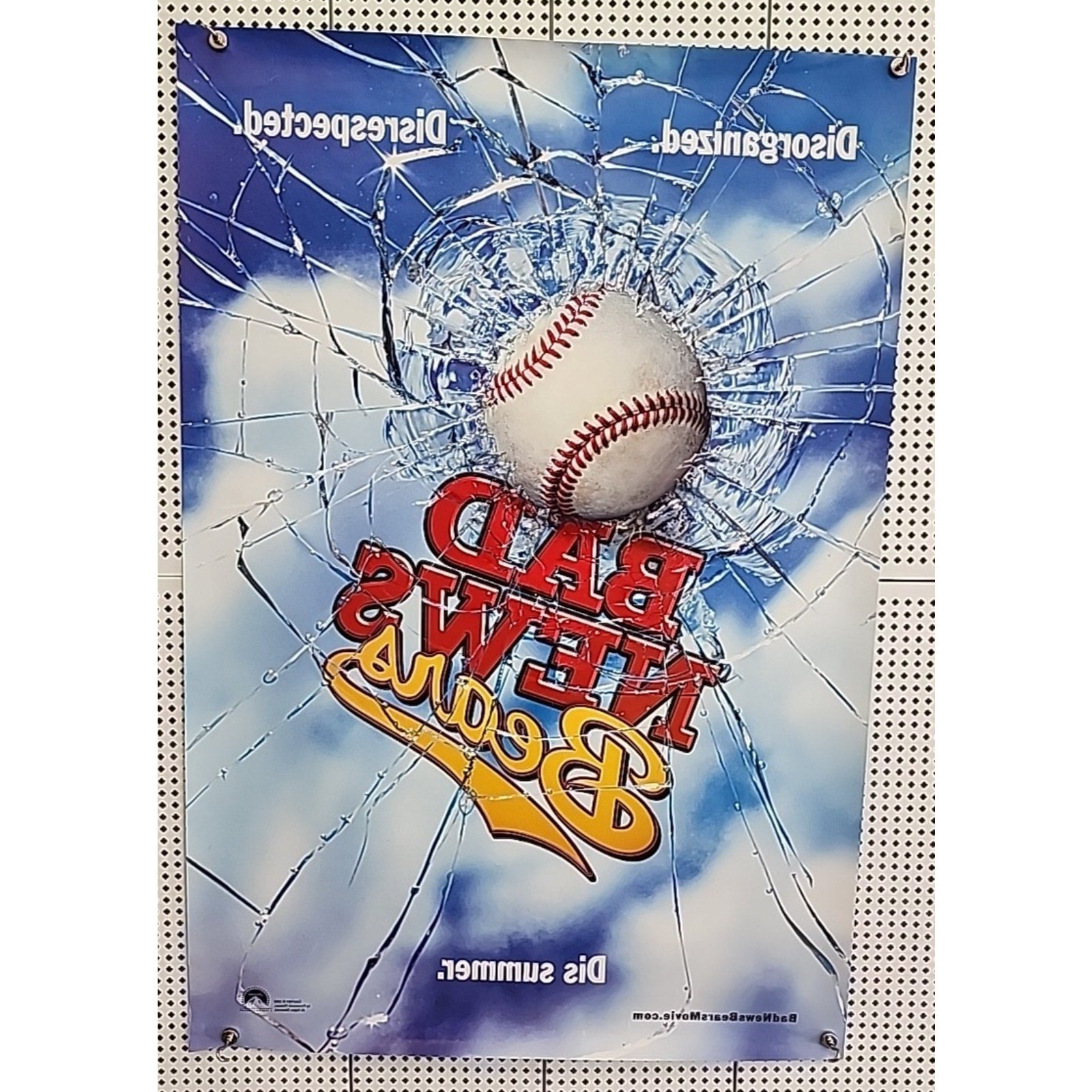 Bad News Bears Original 27x40 D/S Movie Poster 2005