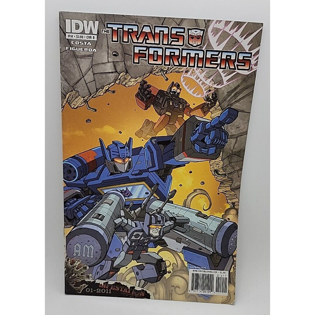 Transformers #14B (2nd Series) IDW Comics 2011 Roche Variant
