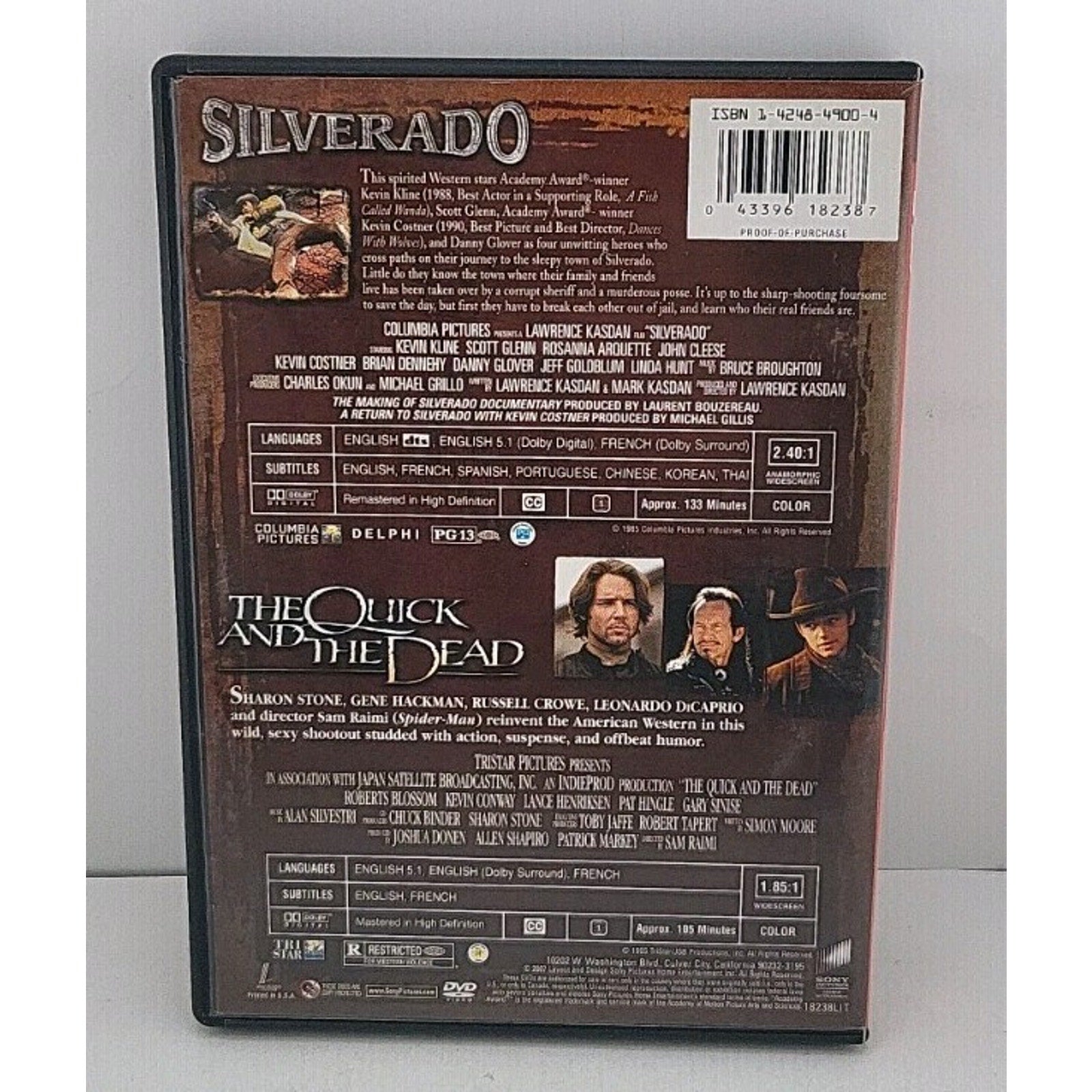 The Quick and the Dead / Silverado (DVD)