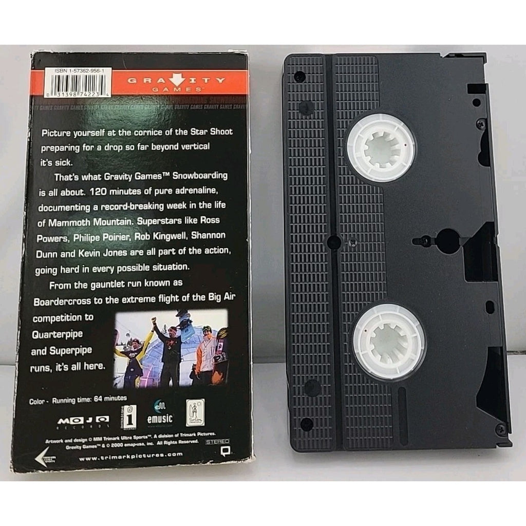 Gravity Games: Snowboarding (VHS, 2000)